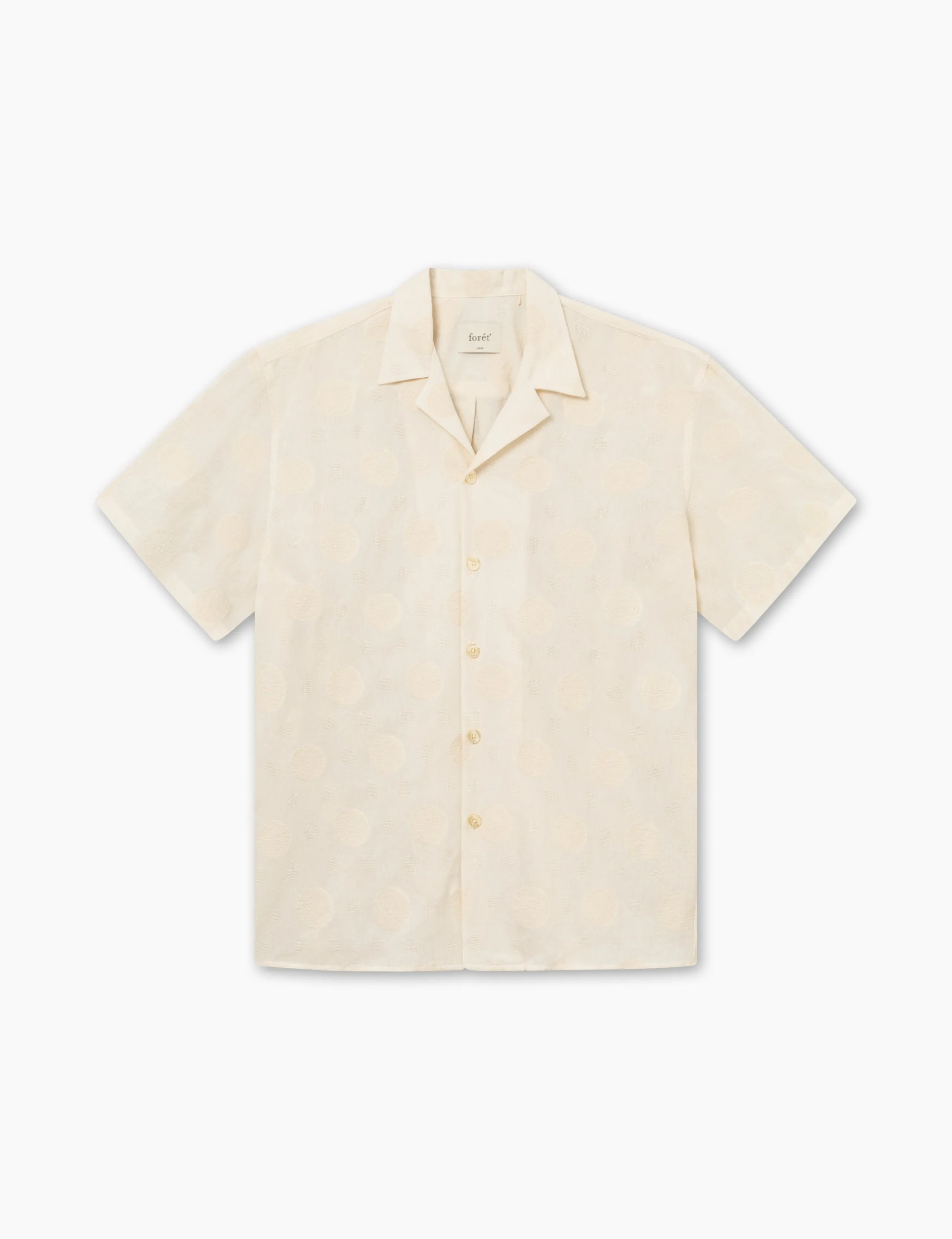 CIRCLE SHIRT - CLOUD sold by Foret