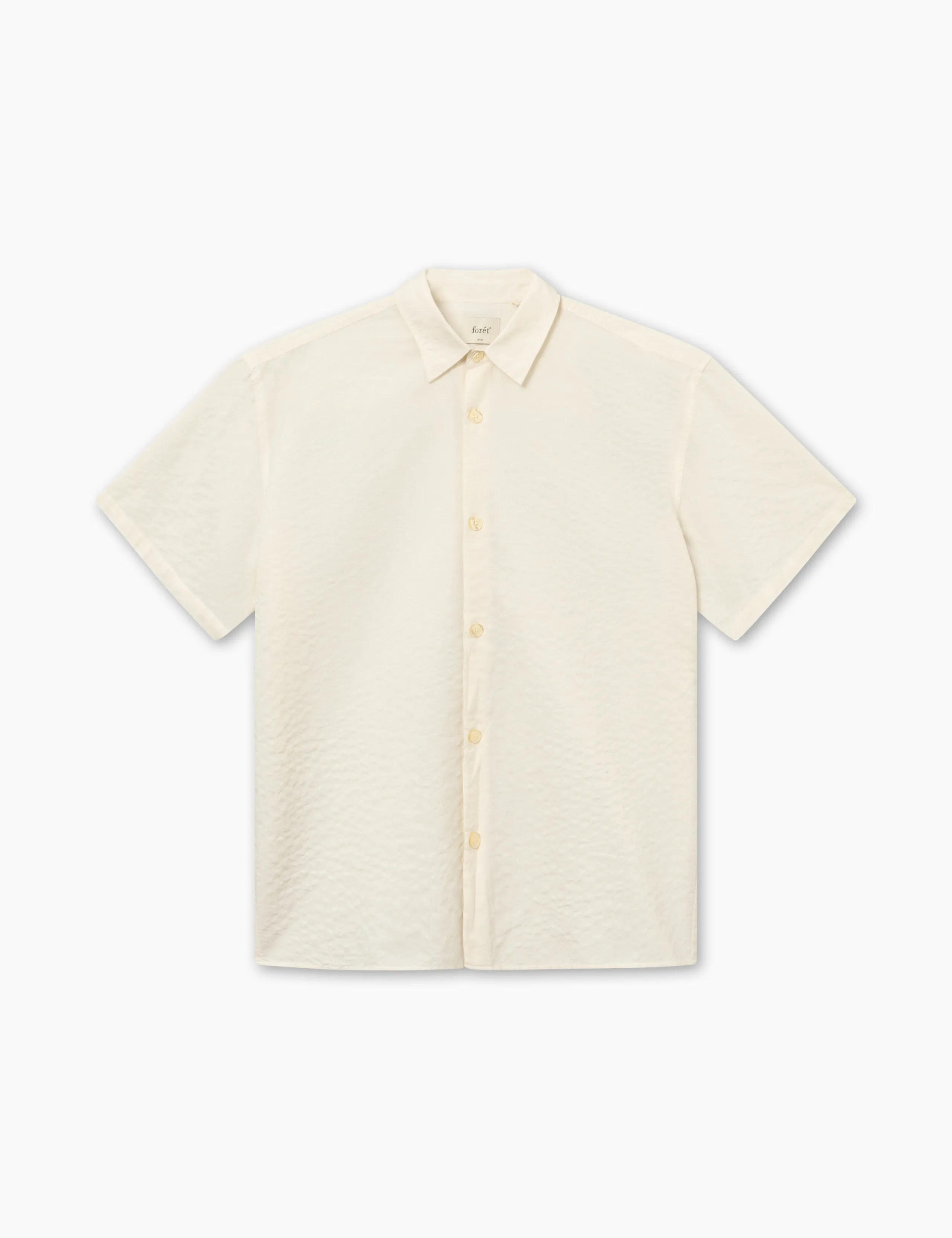 HATCH SS SHIRT - CLOUD sold by Foret