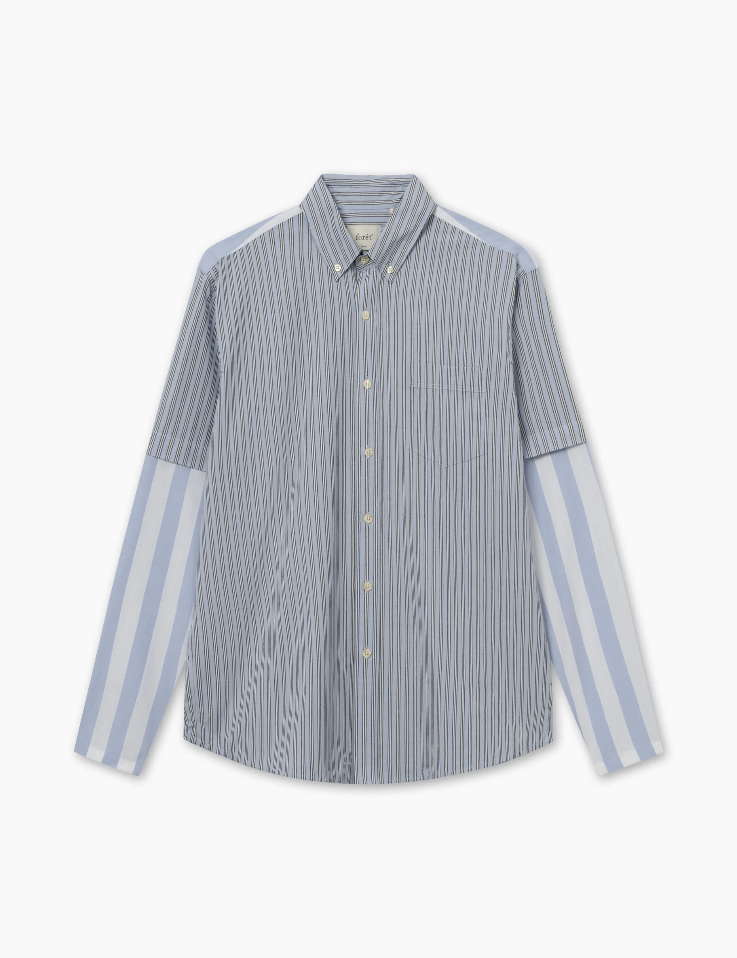 REST SHIRT - LIGHT BLUE/CLOUD sold by Foret