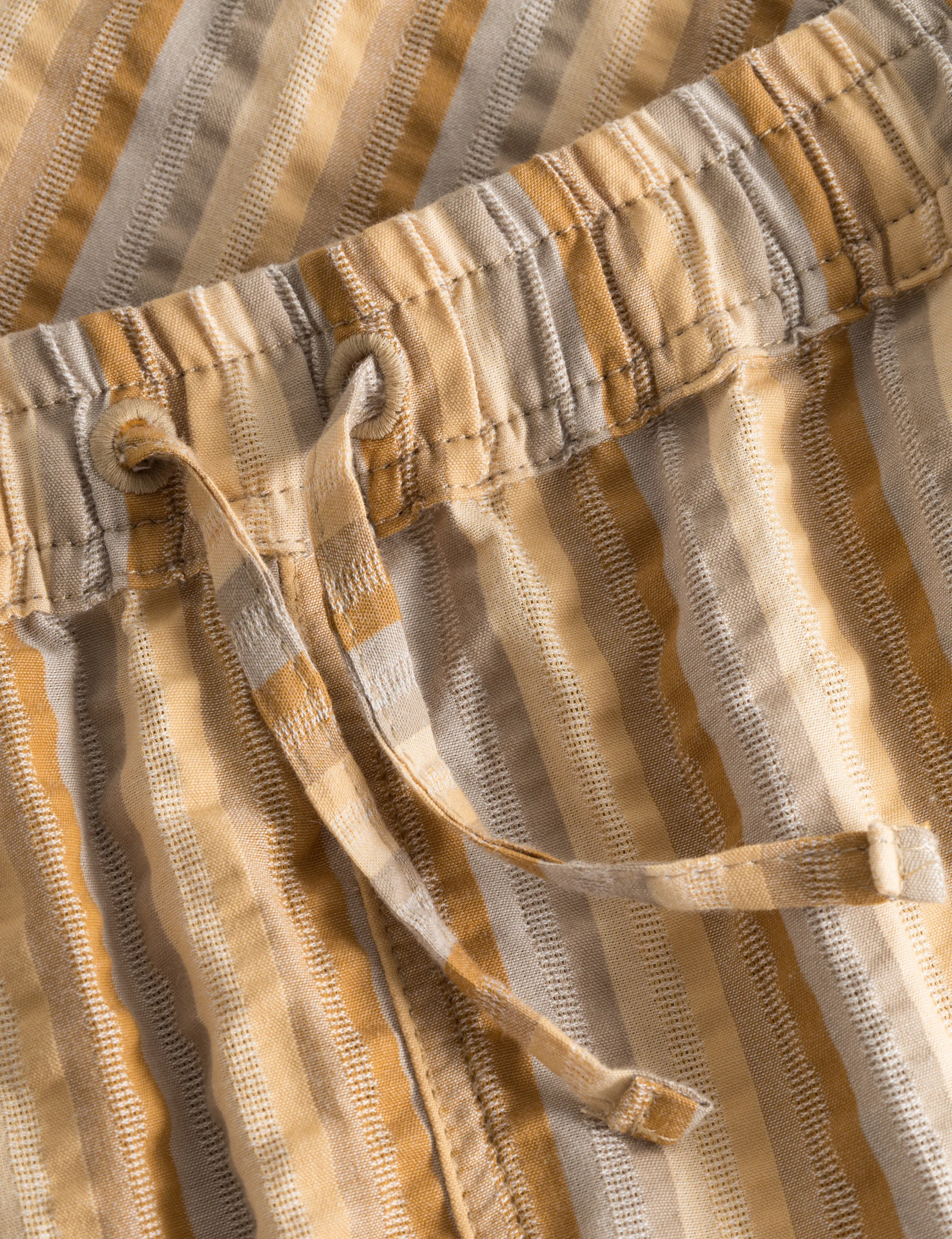 OTTER SEERSSUCKER SHORTS - RUBBER STRIPE sold by Foret product image thumbnail 5