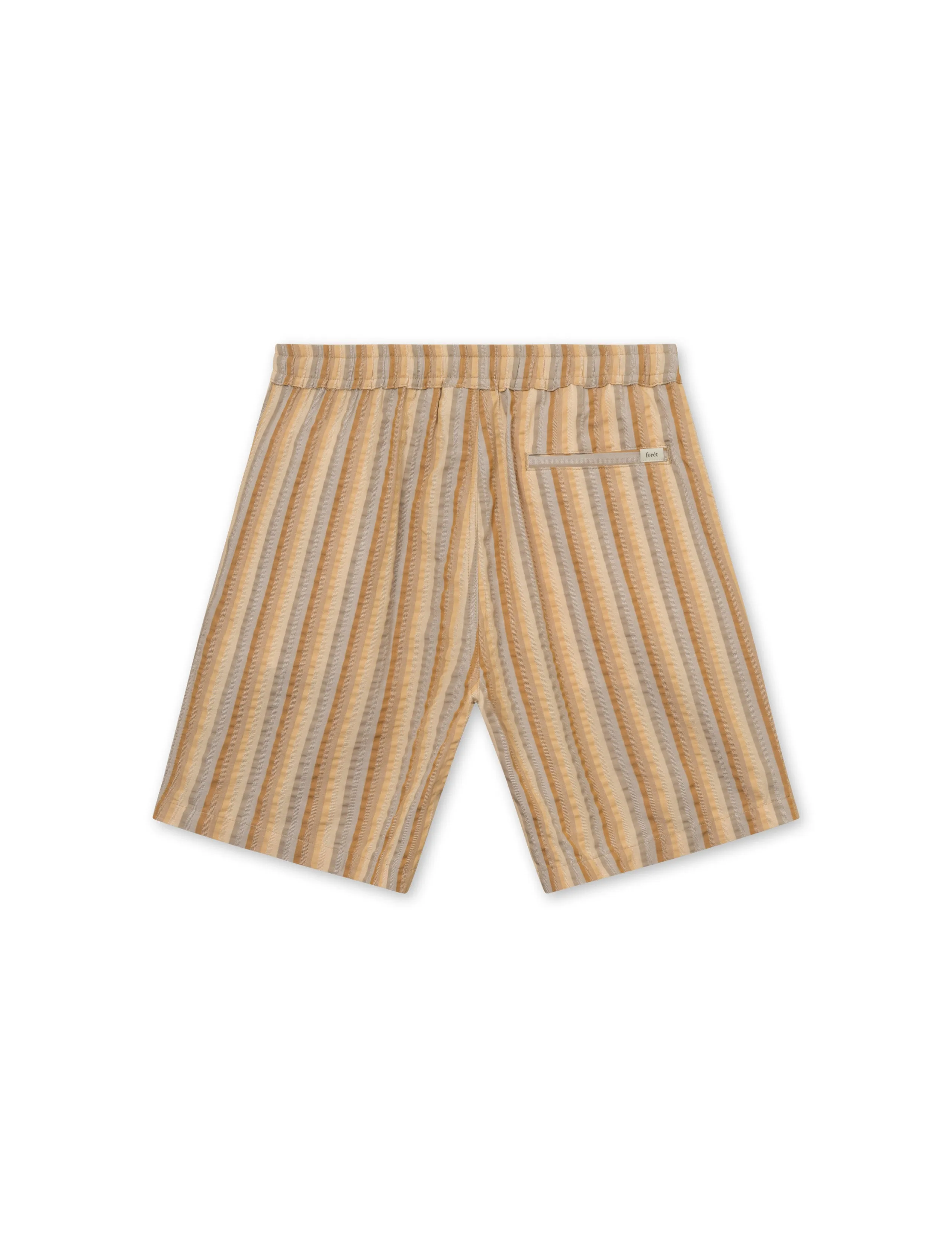 OTTER SEERSSUCKER SHORTS - RUBBER STRIPE sold by Foret product image thumbnail 4