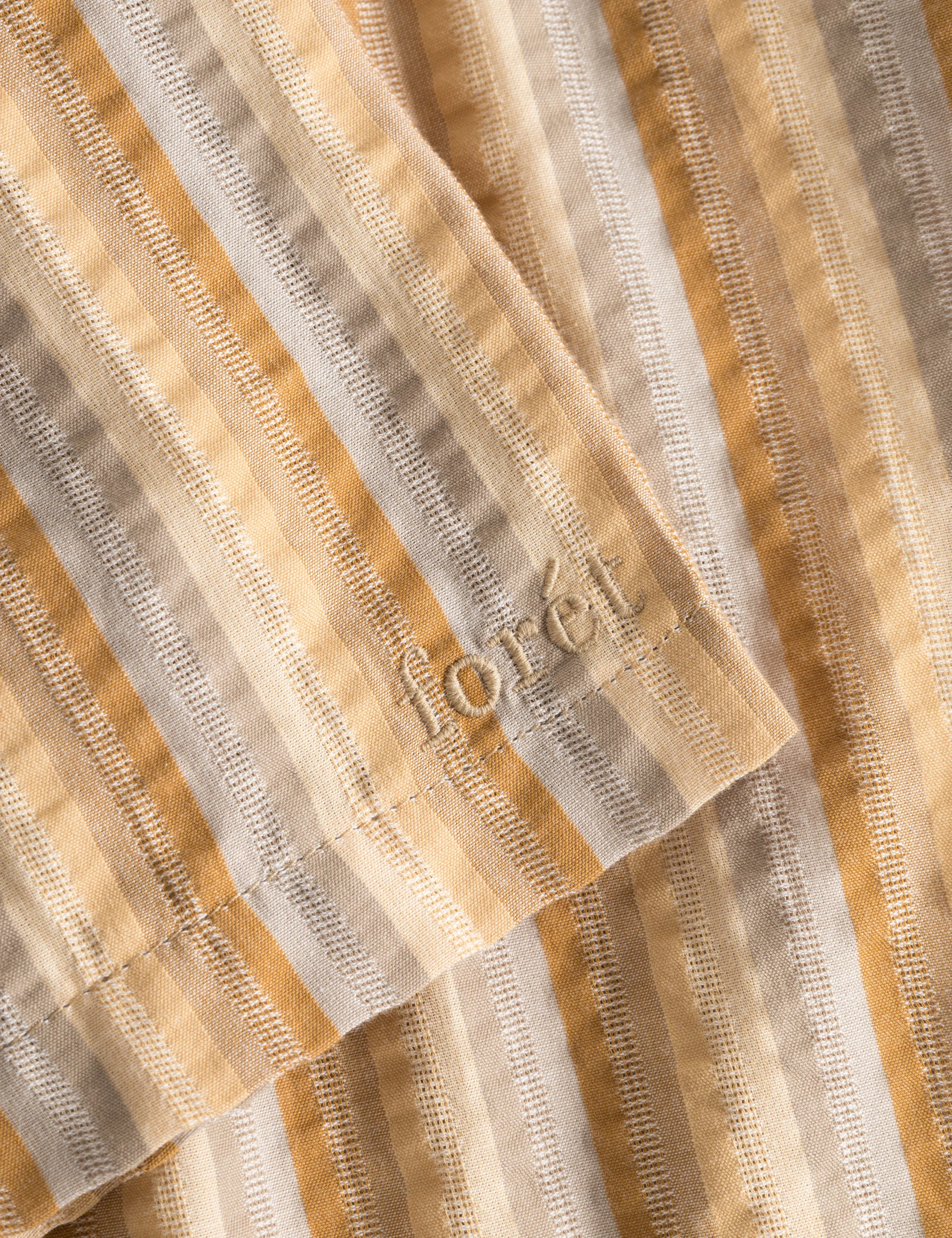 OTTER SEERSSUCKER SHORTS - RUBBER STRIPE sold by Foret product image thumbnail 3