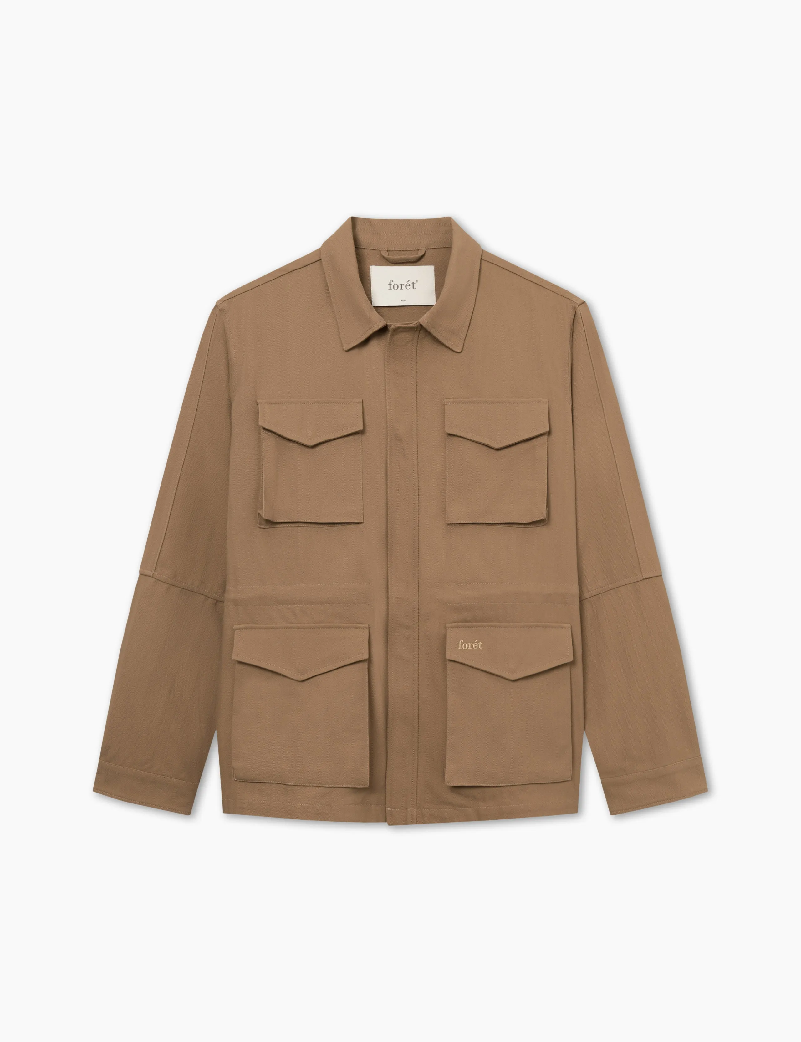 YOKE FIELD JACKET - KHAKI sold by Foret