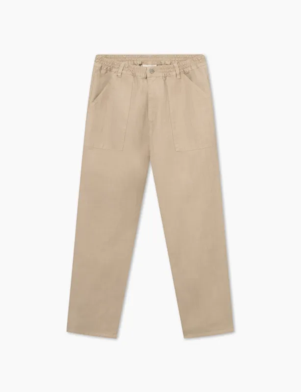 SIENNA PANTS - KHAKI sold by Foret