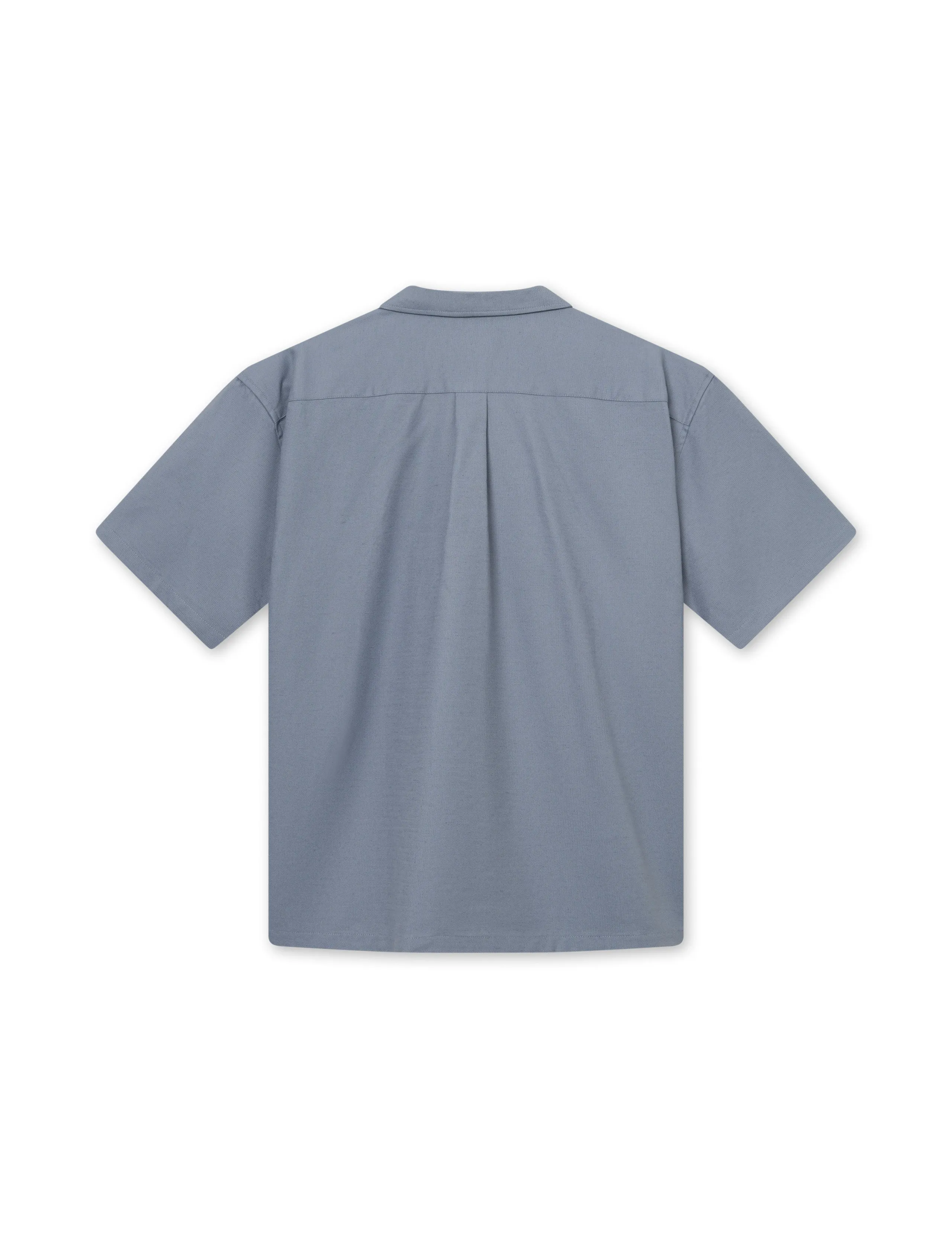 BASIN SS SHIRT - VINTAGE BLUE sold by Foret product image thumbnail 4