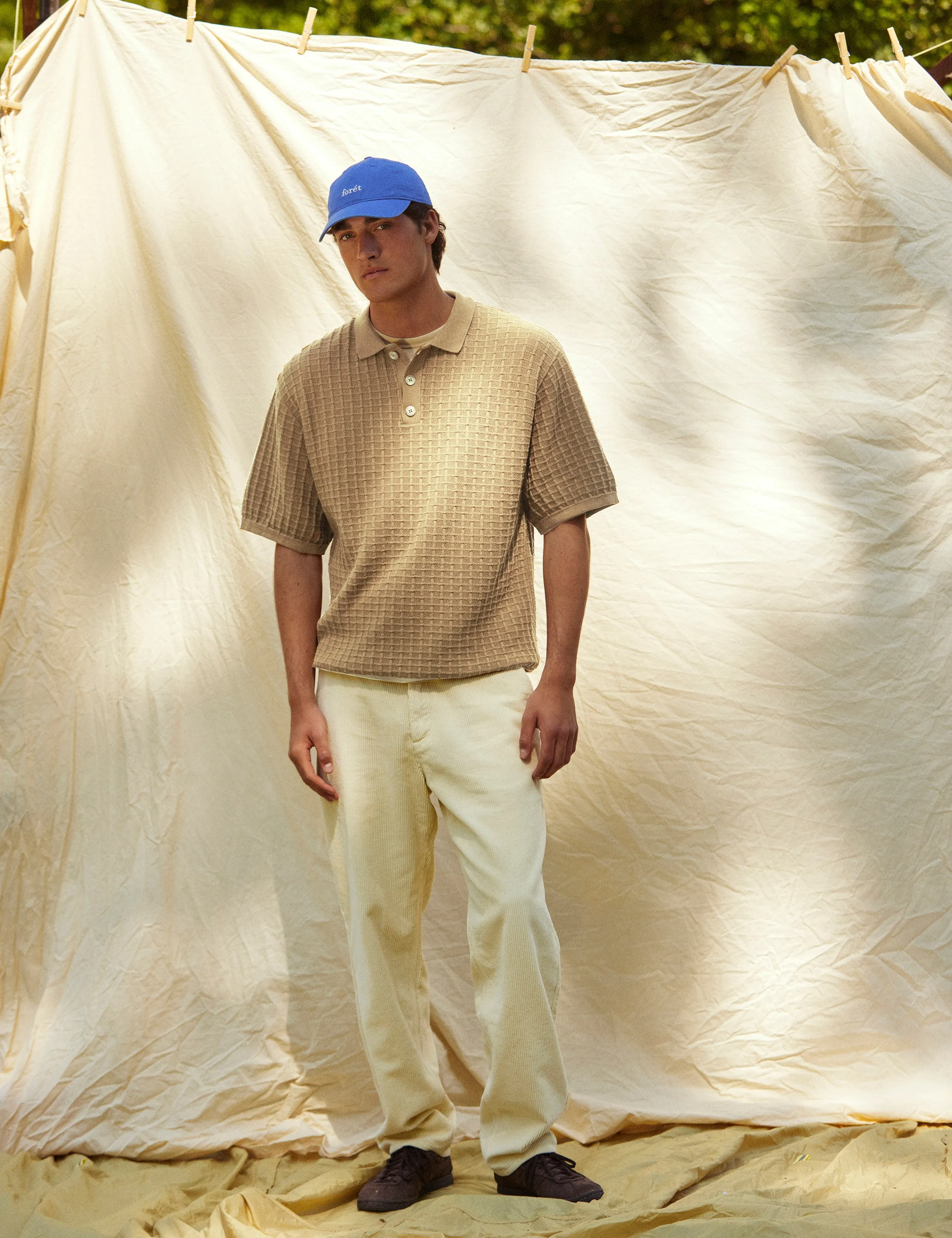 LOCH POLO KNIT - OAT sold by Foret product image thumbnail 2