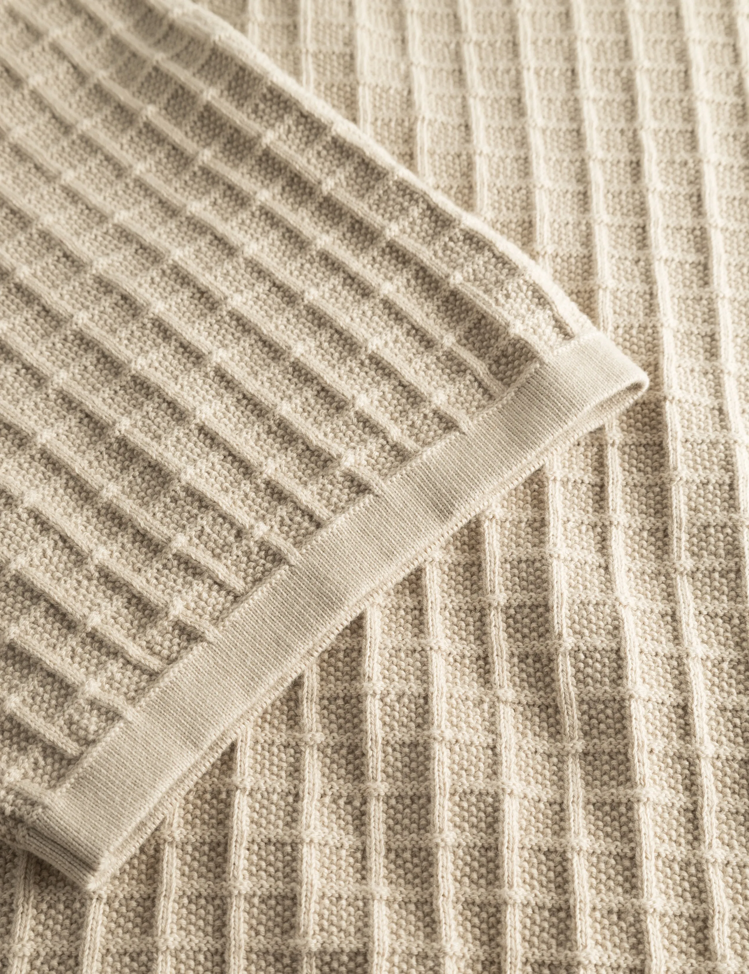 LOCH POLO KNIT - OAT sold by Foret product image thumbnail 4