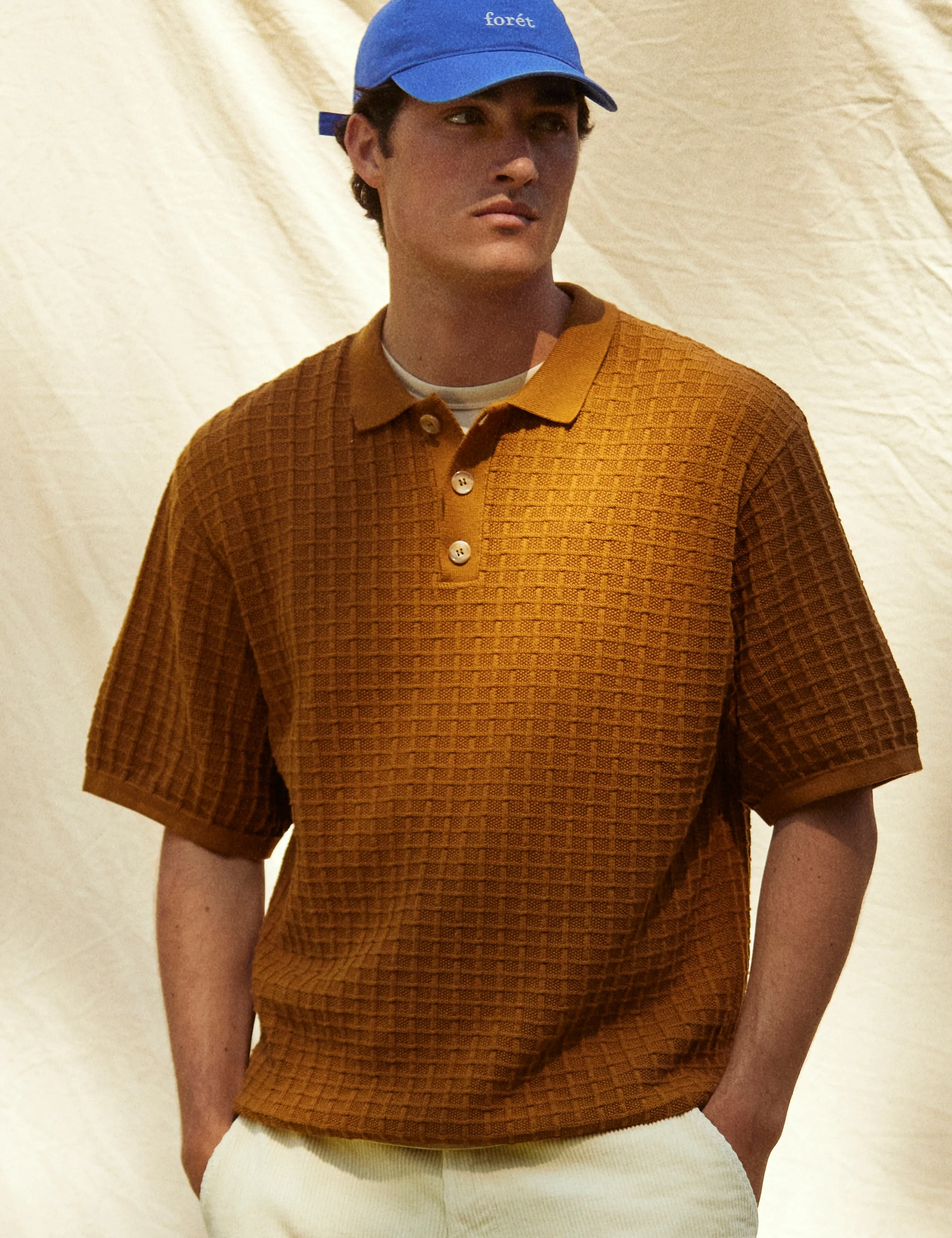 LOCH POLO KNIT - RUBBER sold by Foret product image thumbnail 2