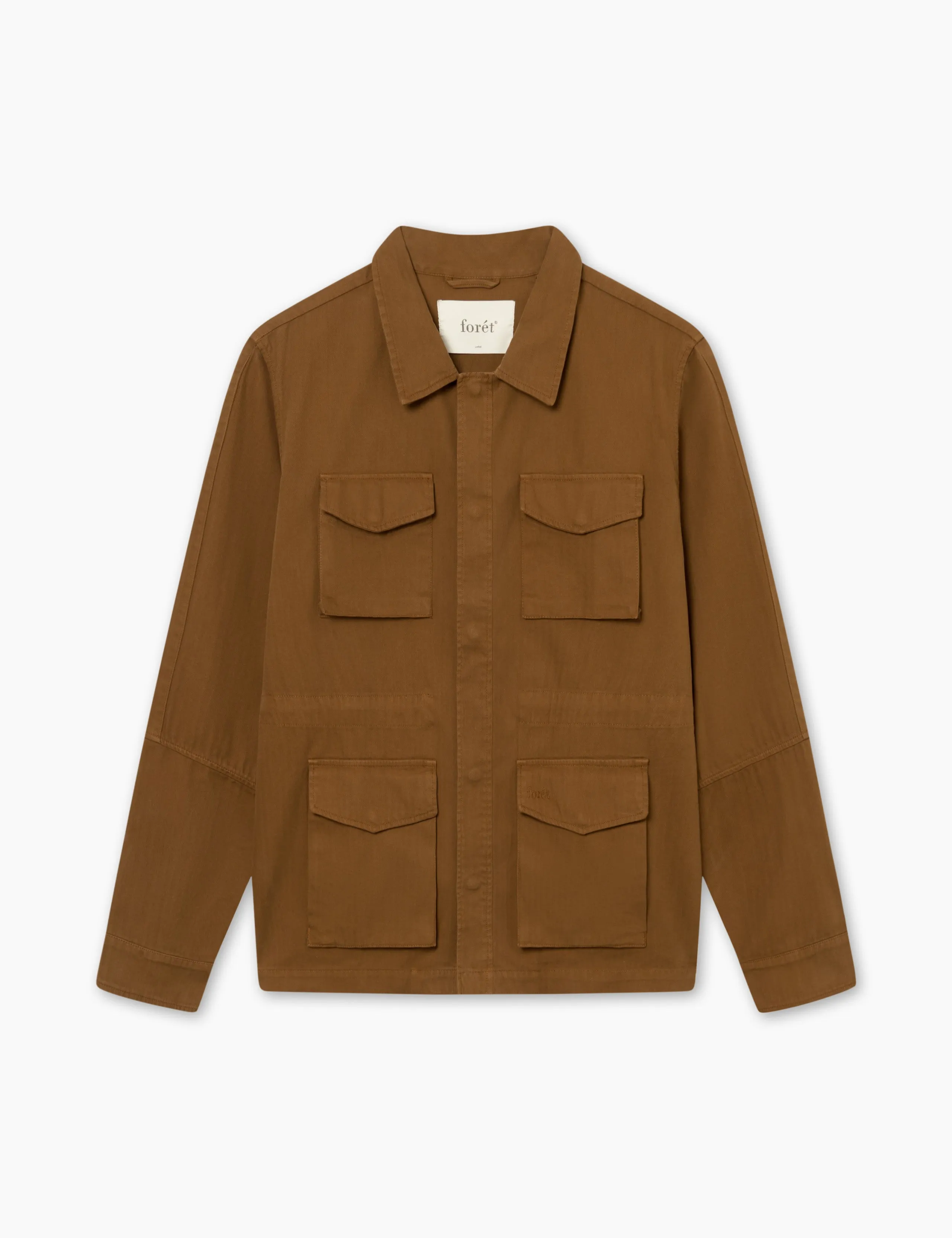 YOKE FIELD JACKET - RUBBER sold by Foret