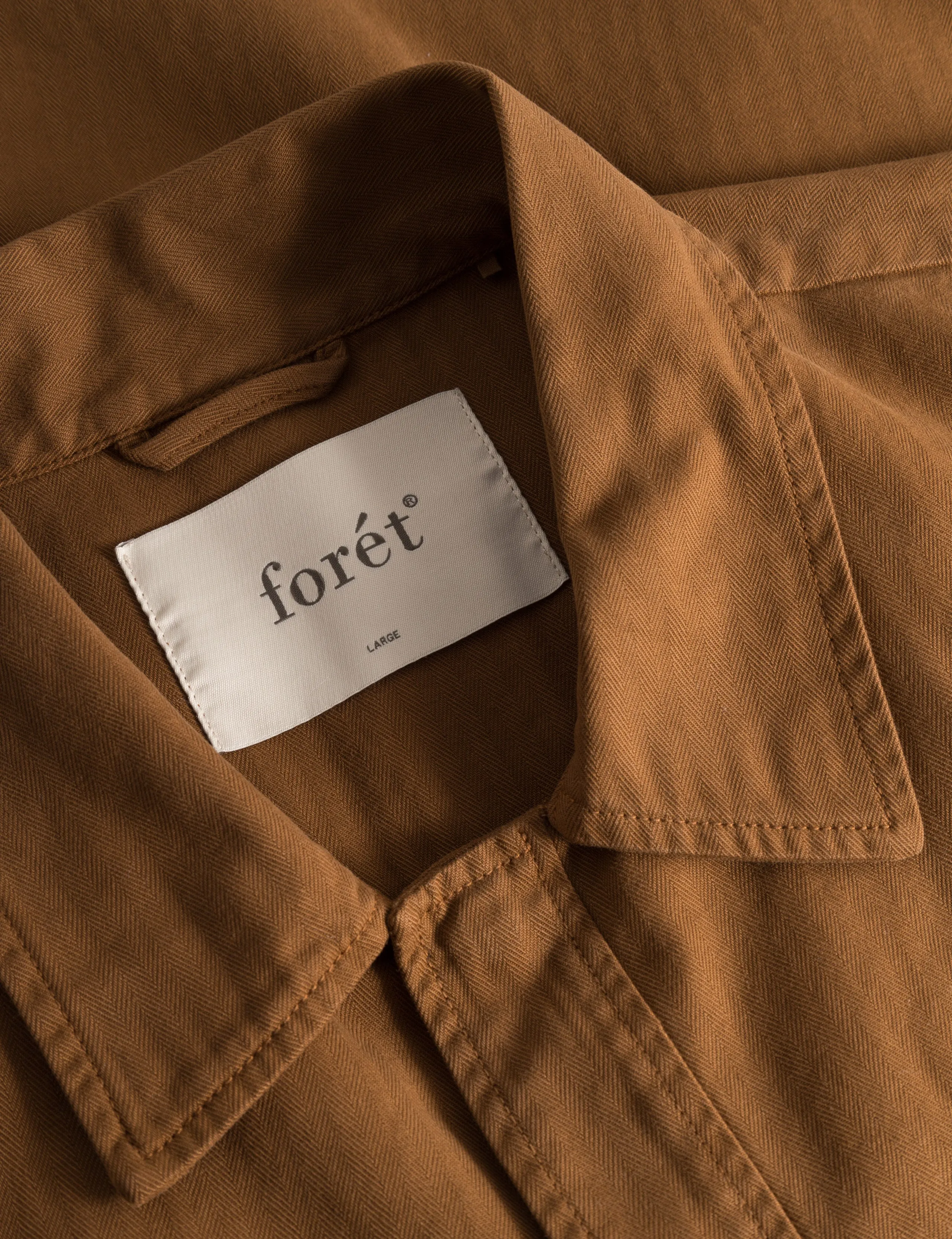 YOKE FIELD JACKET - RUBBER sold by Foret product image thumbnail 4