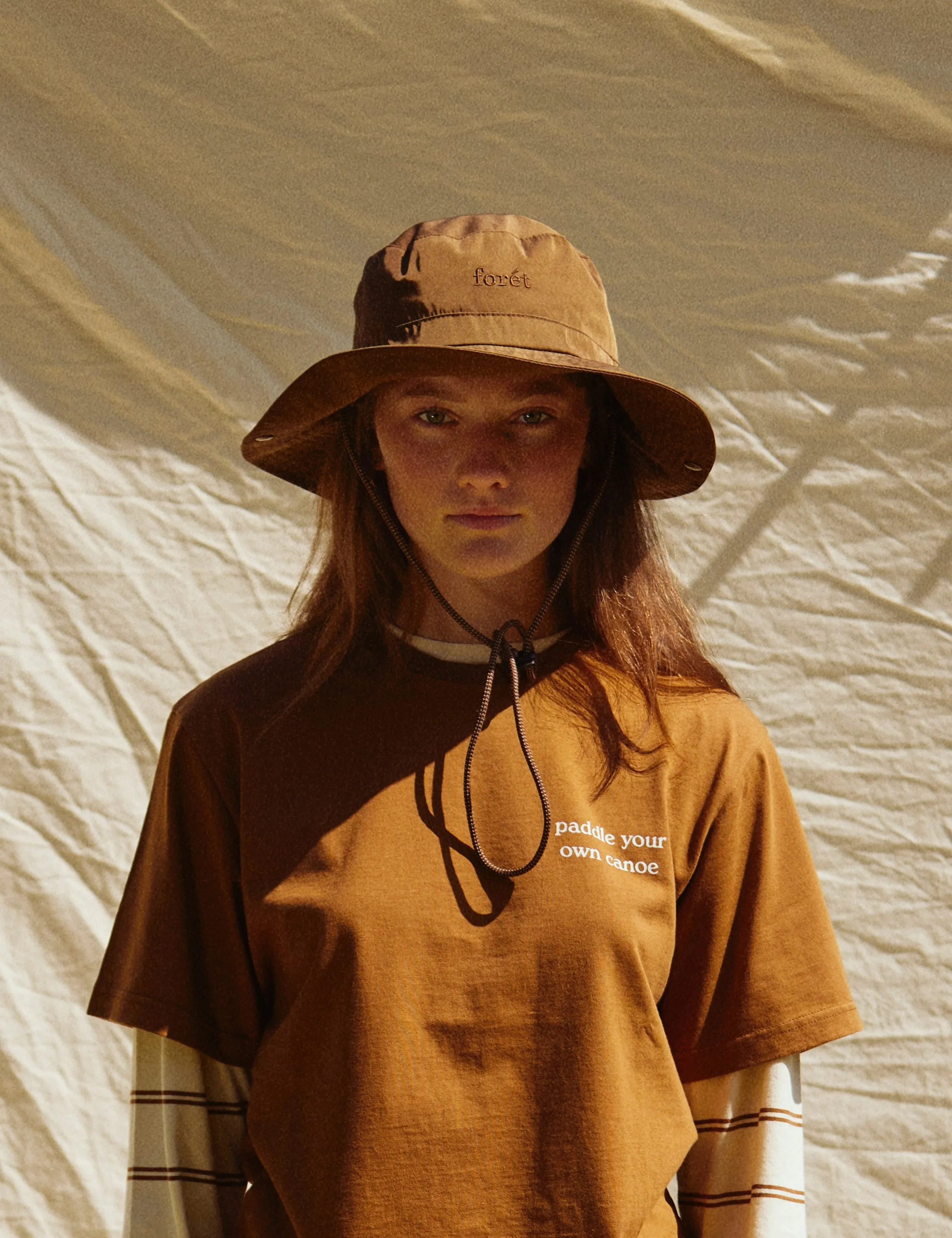 ABEAM BUCKET HAT - BROWN sold by Foret product image thumbnail 2