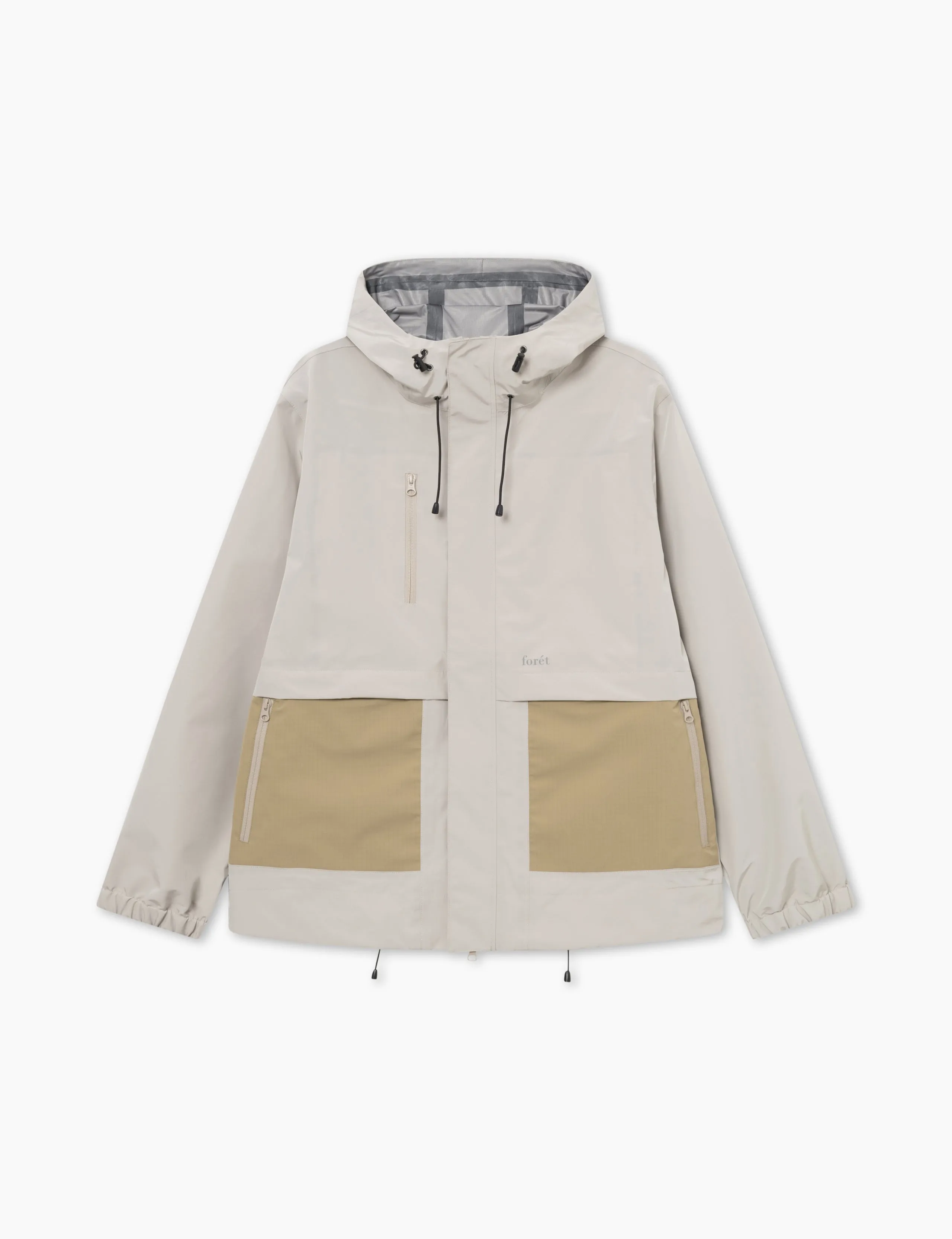 BLADE SHELL JACKET - CHALK sold by Foret