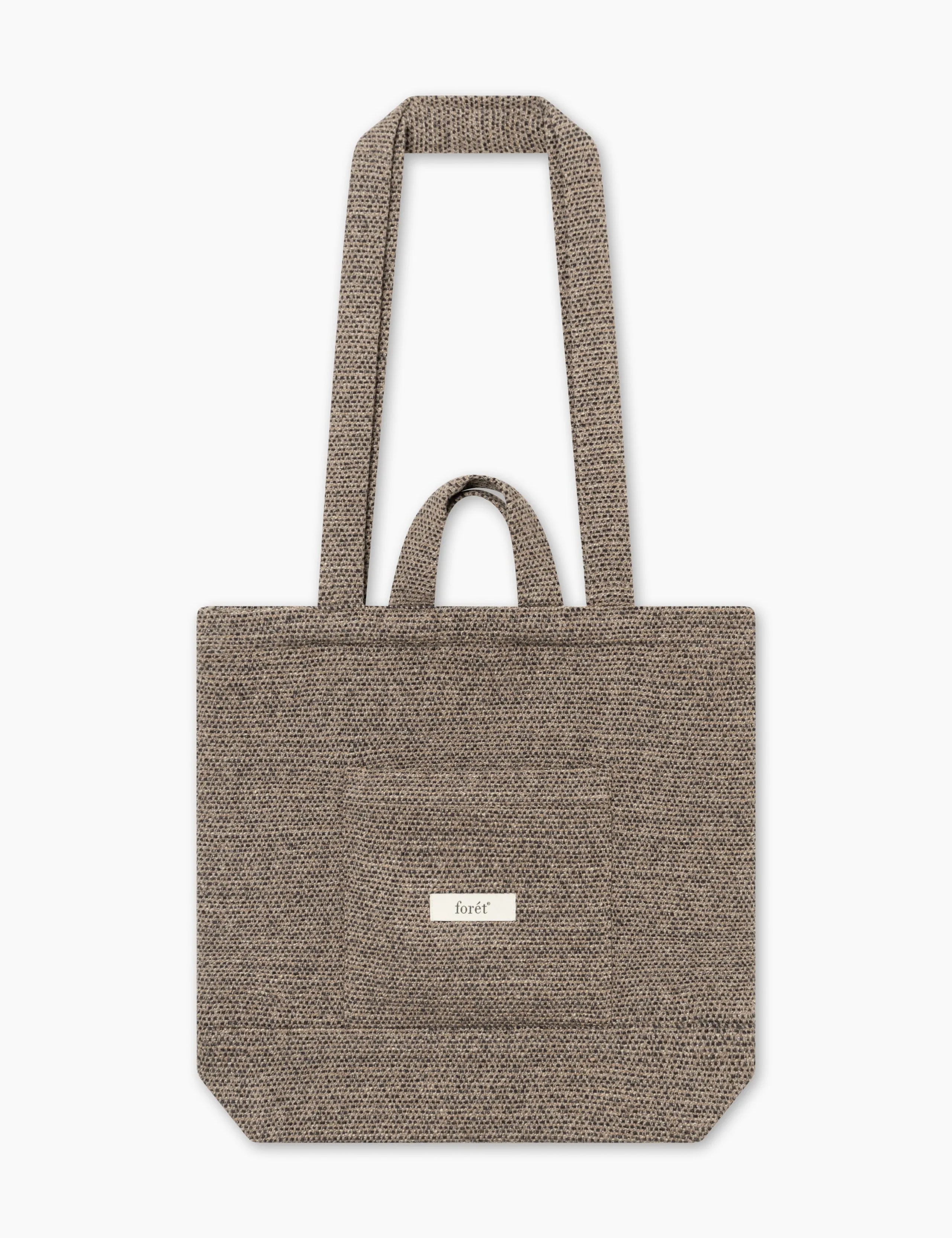 FORÉT TOTE BAG - BEIGE/BLACK sold by Foret