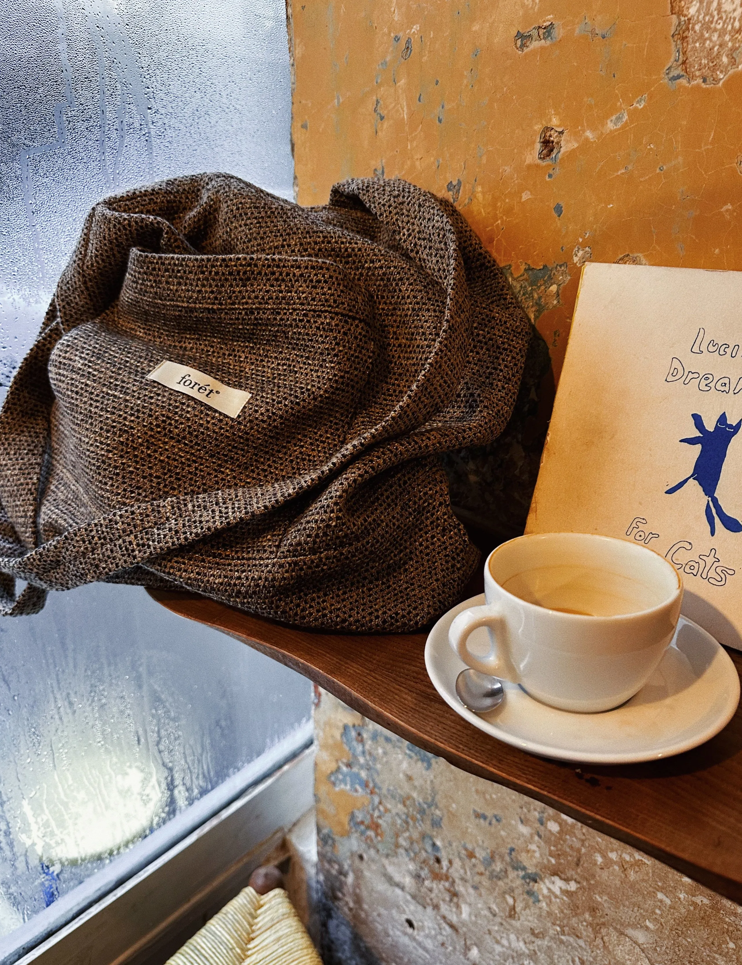 FORÉT TOTE BAG - BEIGE/BLACK sold by Foret product image thumbnail 2