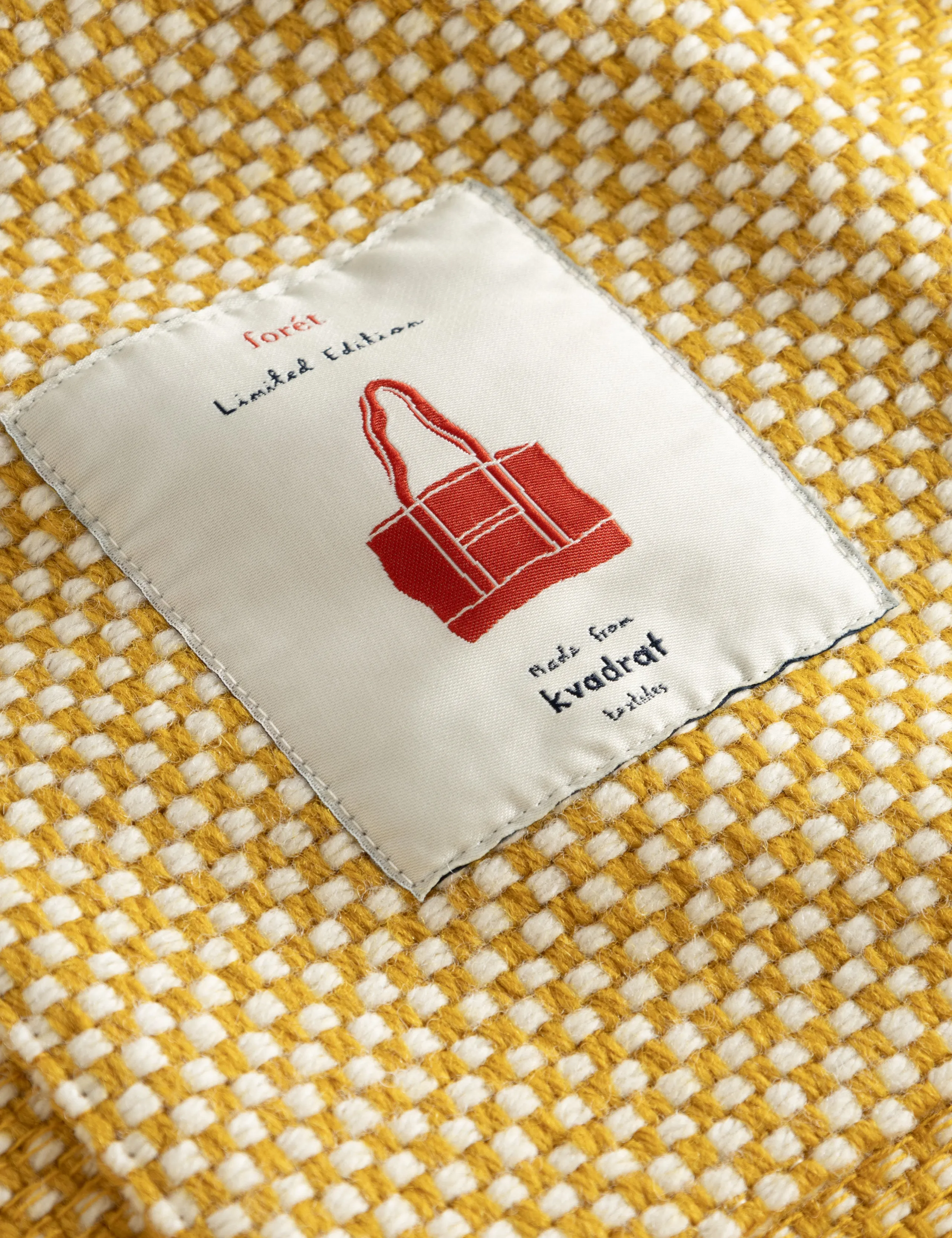 FORÉT TOTE BAG - YELLOW/CLOUD sold by Foret product image thumbnail 2