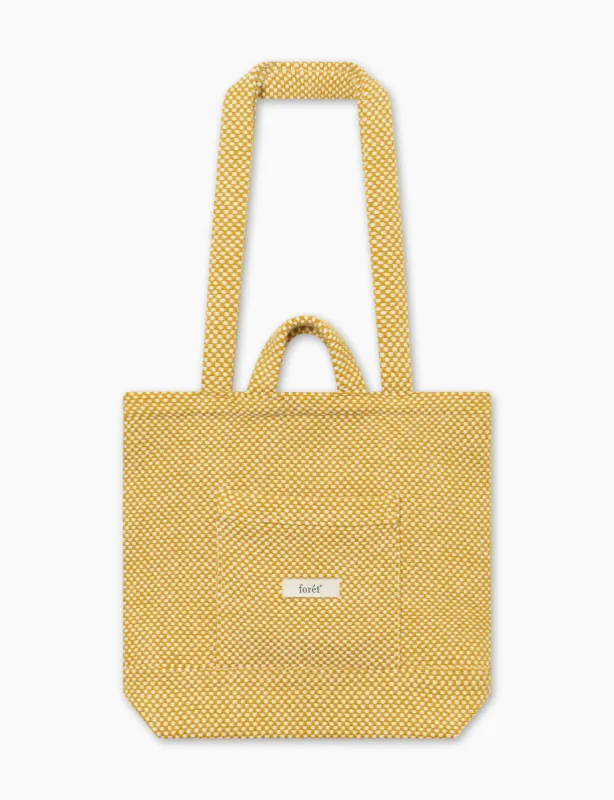 FORÉT TOTE BAG - YELLOW/CLOUD sold by Foret