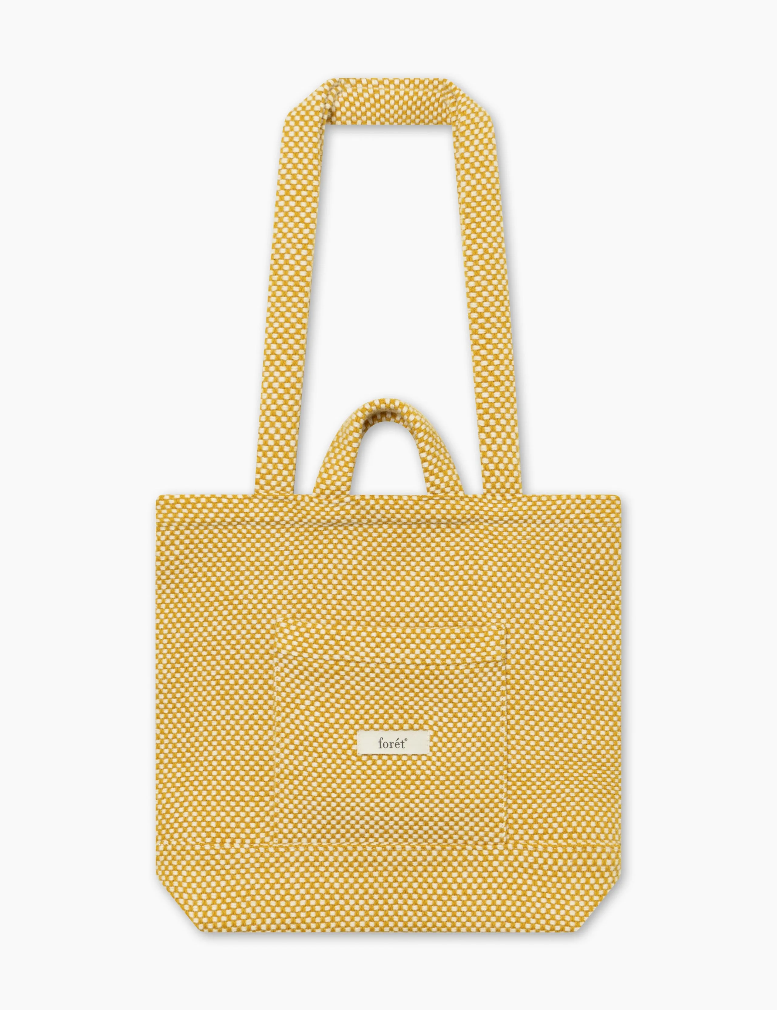 FORÉT TOTE BAG - YELLOW/CLOUD sold by Foret
