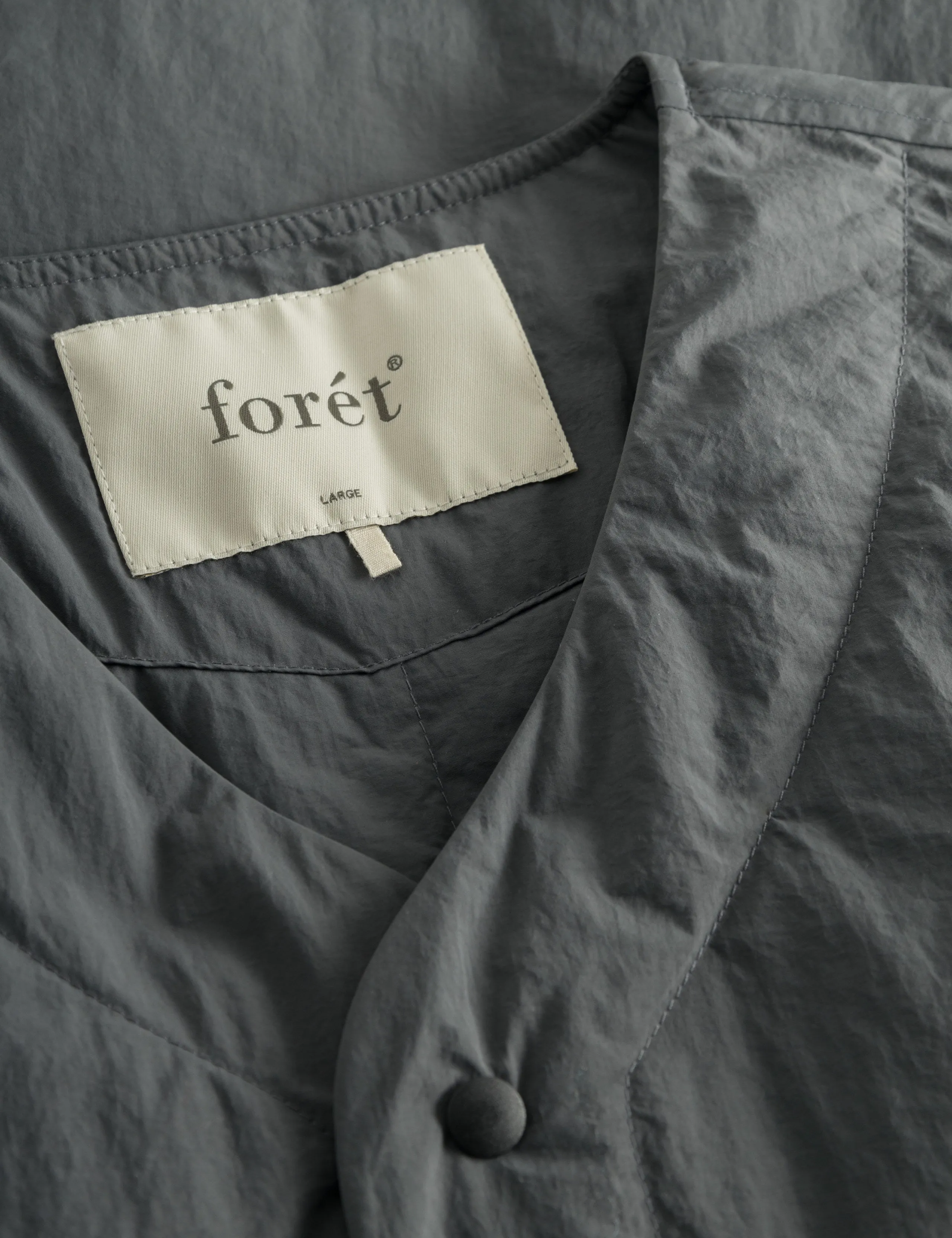 MYST LINER VEST - GREY sold by Foret product image thumbnail 5