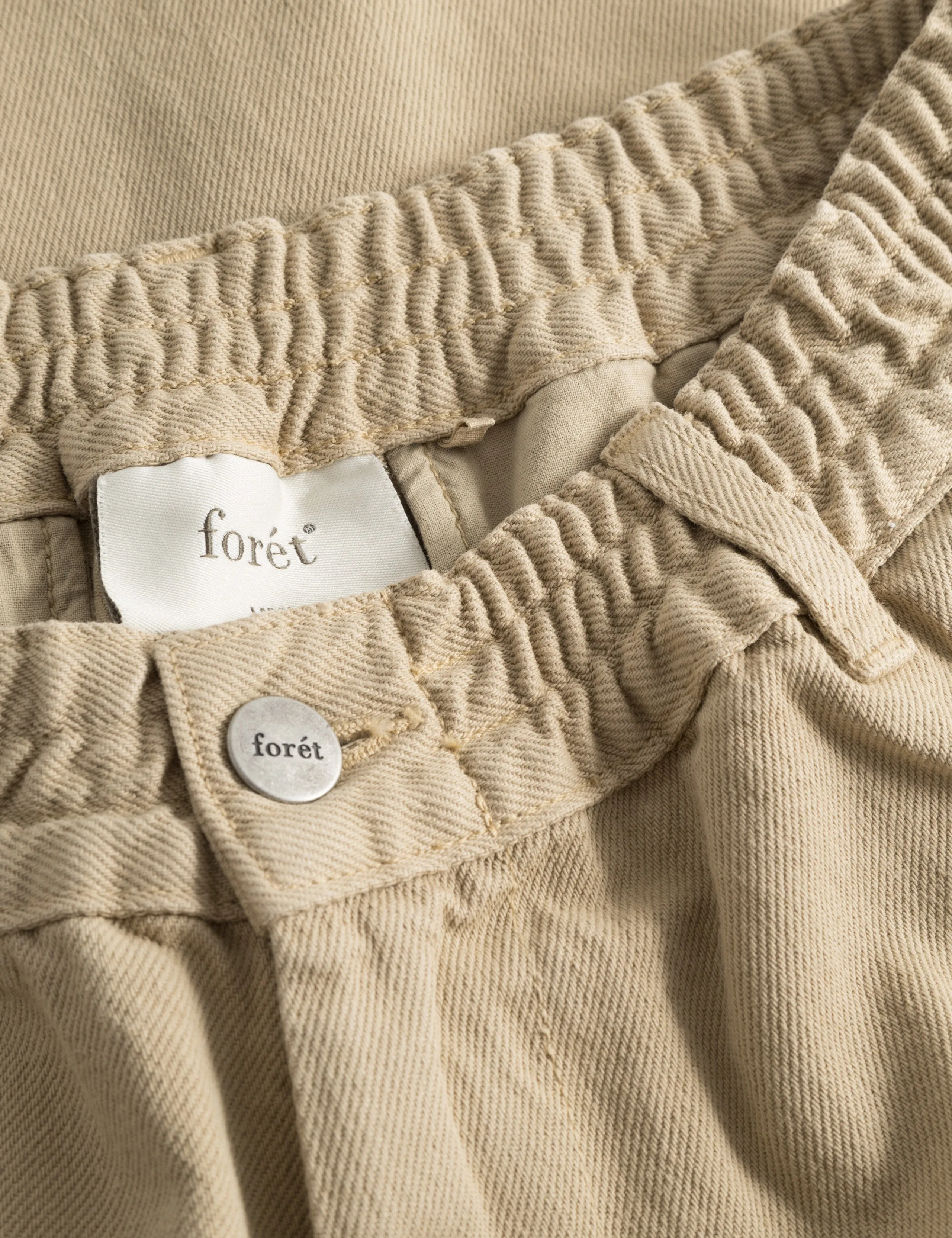 CLAY PANTS - KHAKI sold by Foret product image thumbnail 4