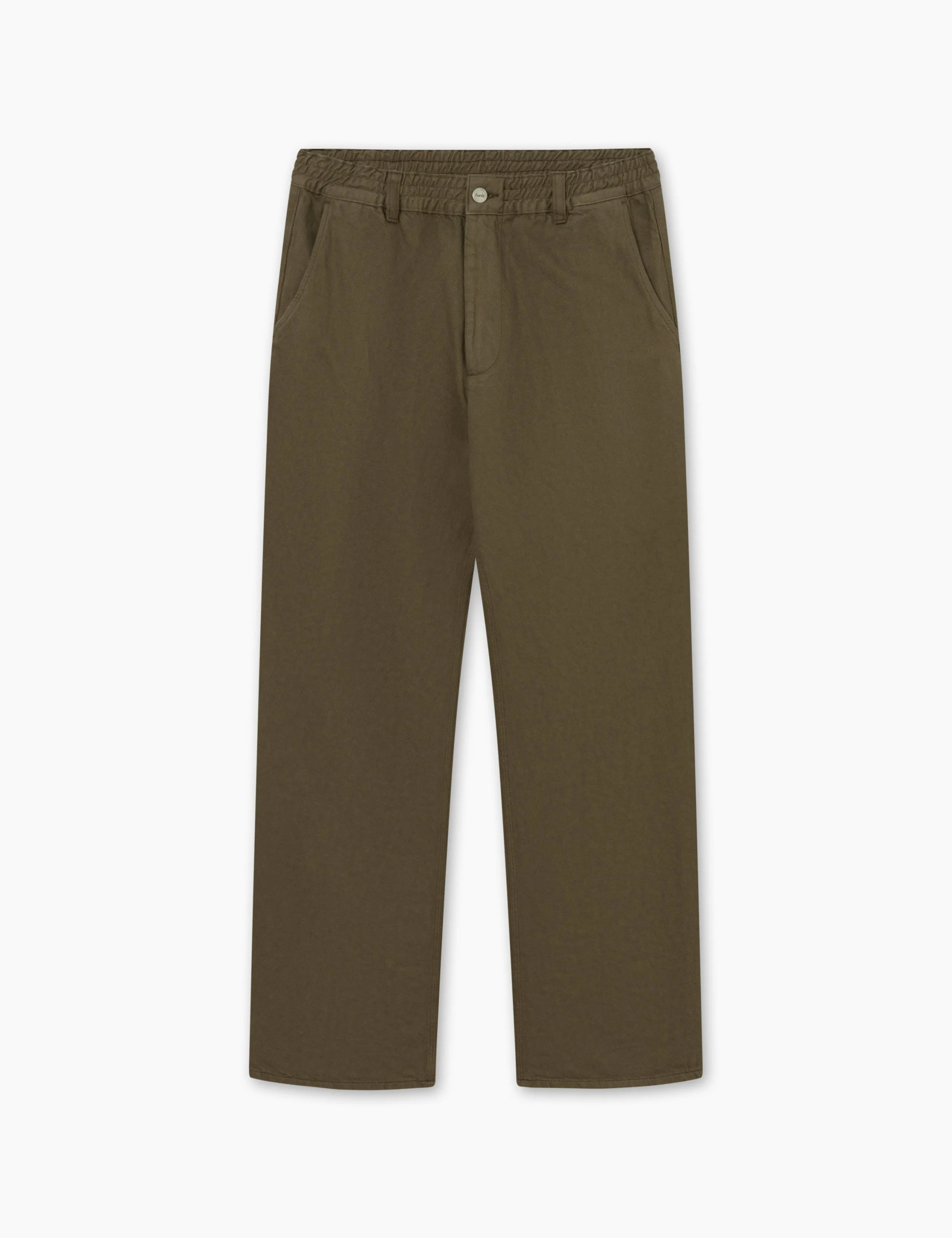 CLAY PANTS - STONE TWILL sold by Foret