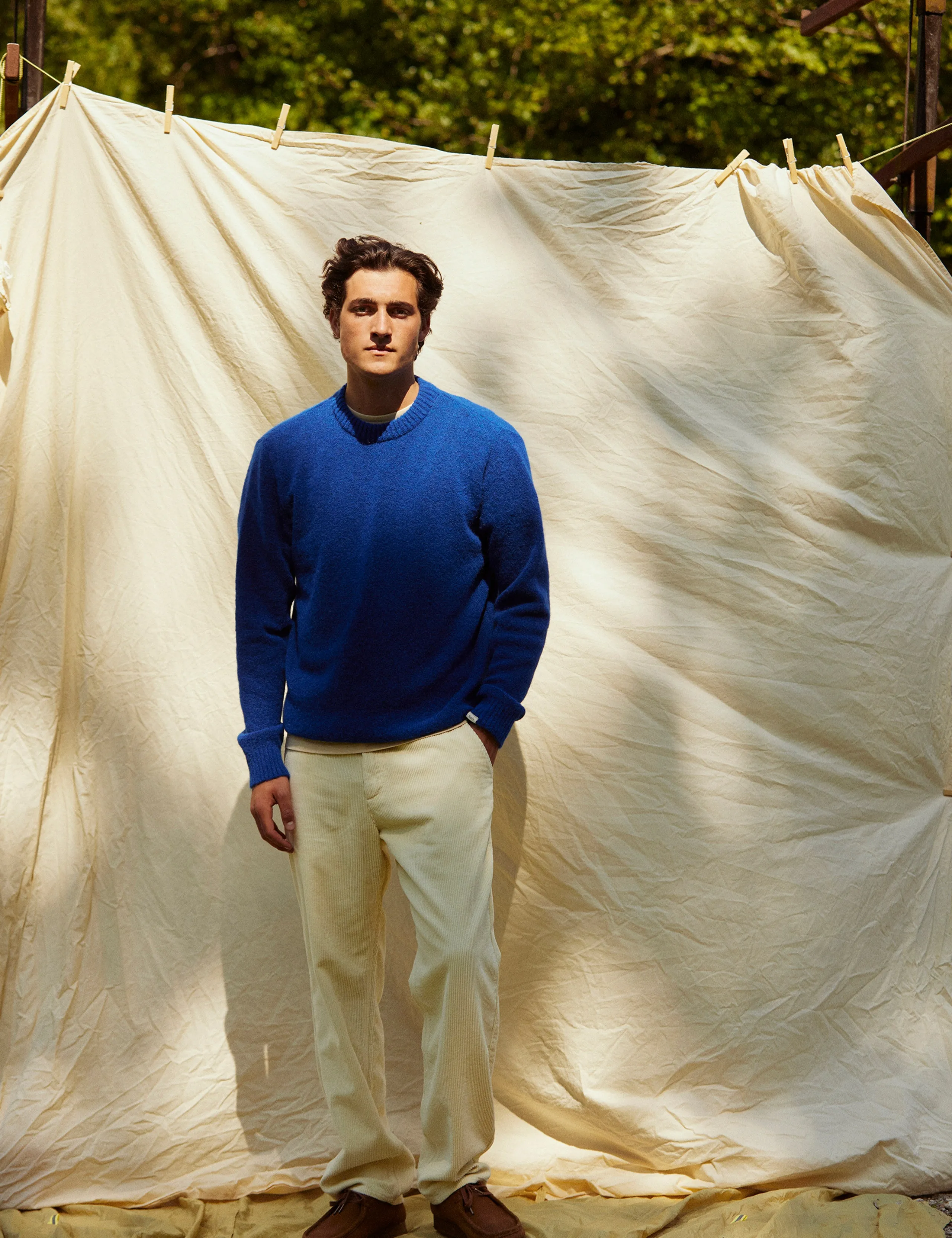 CLAY PANTS - CREAM CORDUROY sold by Foret product image thumbnail 2