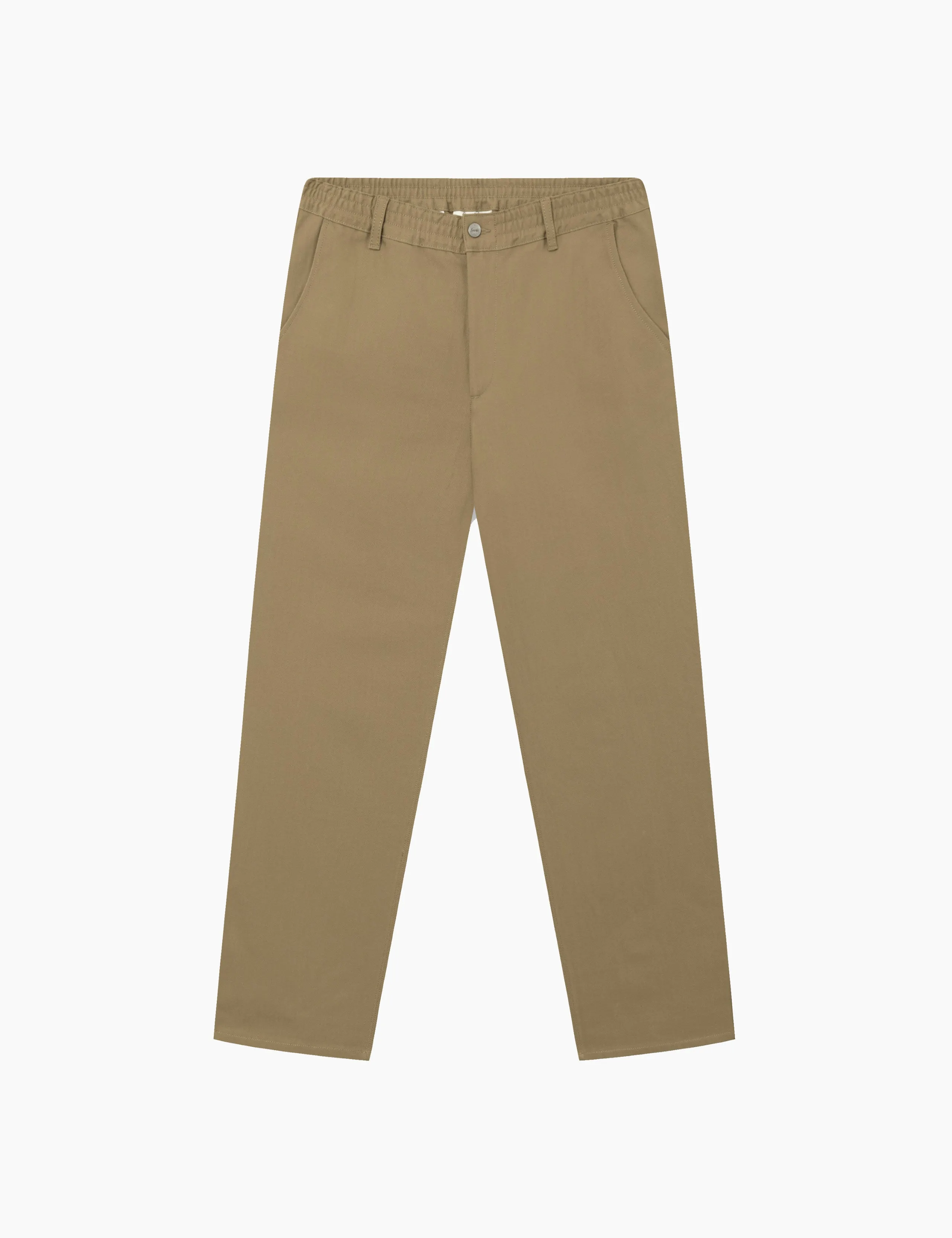 CLAY HERRINGBONE PANTS - KHAKI sold by Foret
