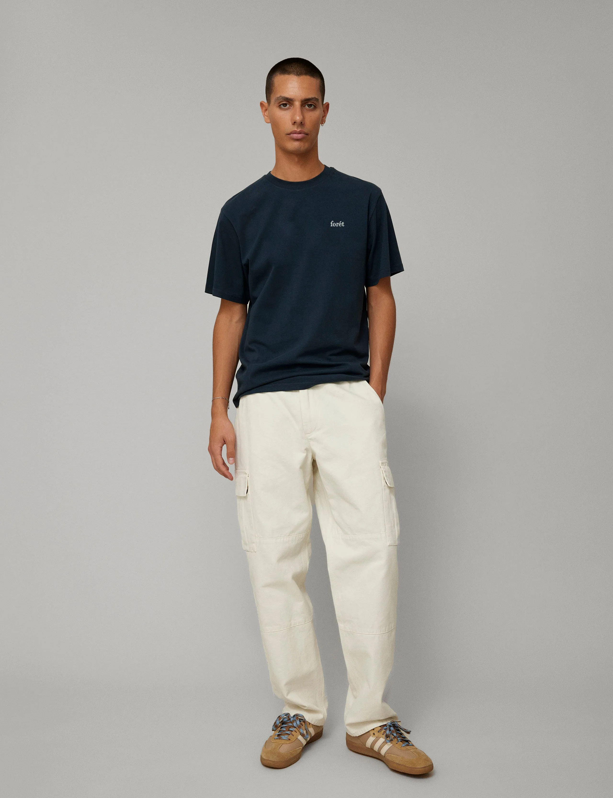 OAK T-SHIRT - NAVY sold by Foret product image thumbnail 2