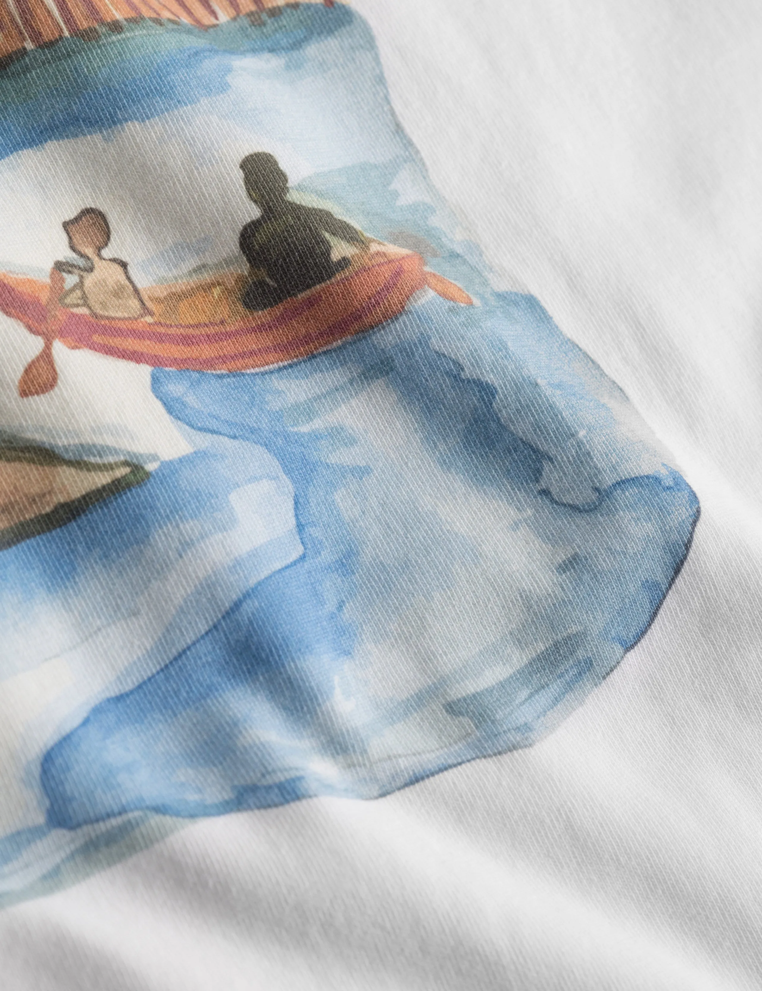 CANOE T-SHIRT - WHITE sold by Foret product image thumbnail 2