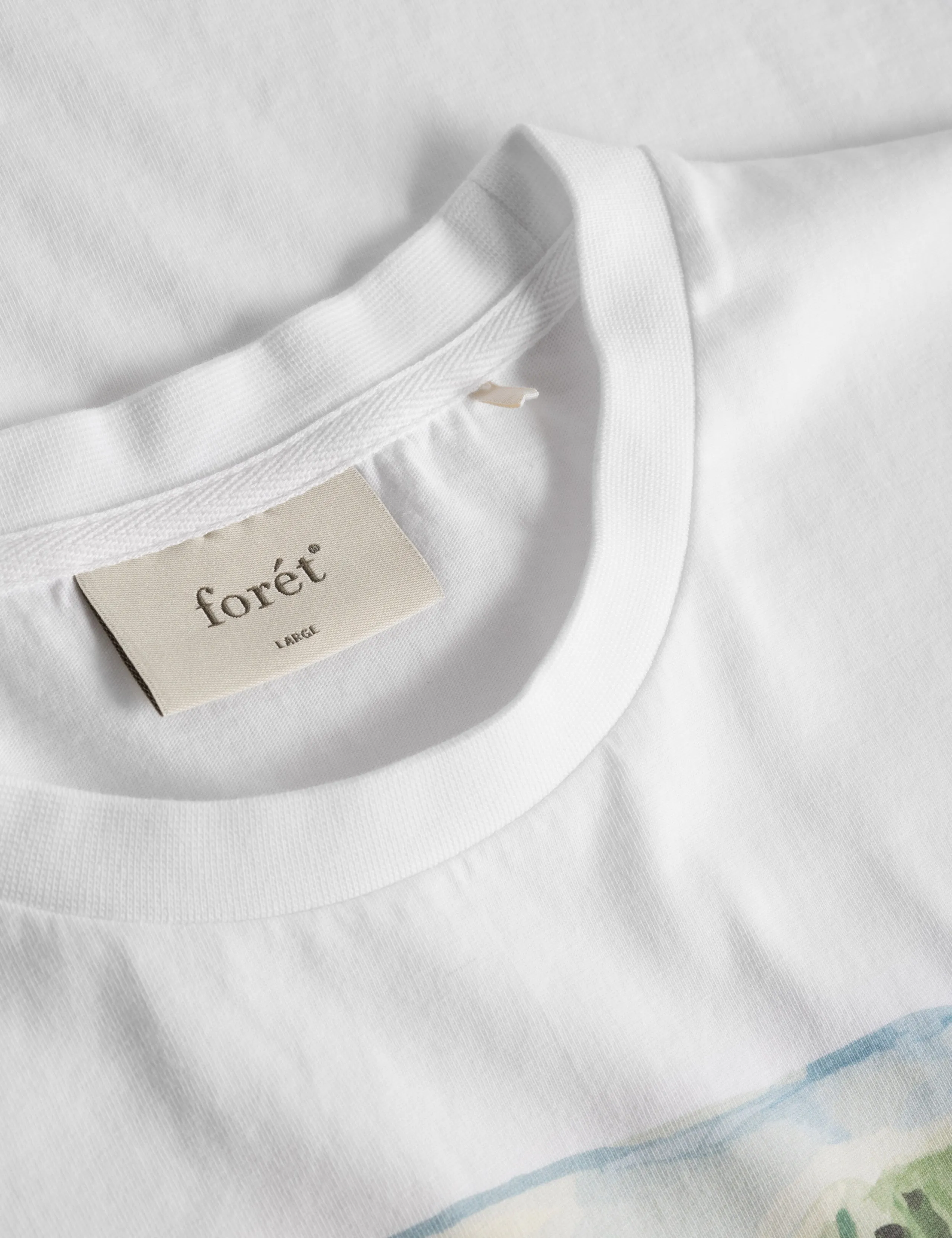 CANOE T-SHIRT - WHITE sold by Foret product image thumbnail 3
