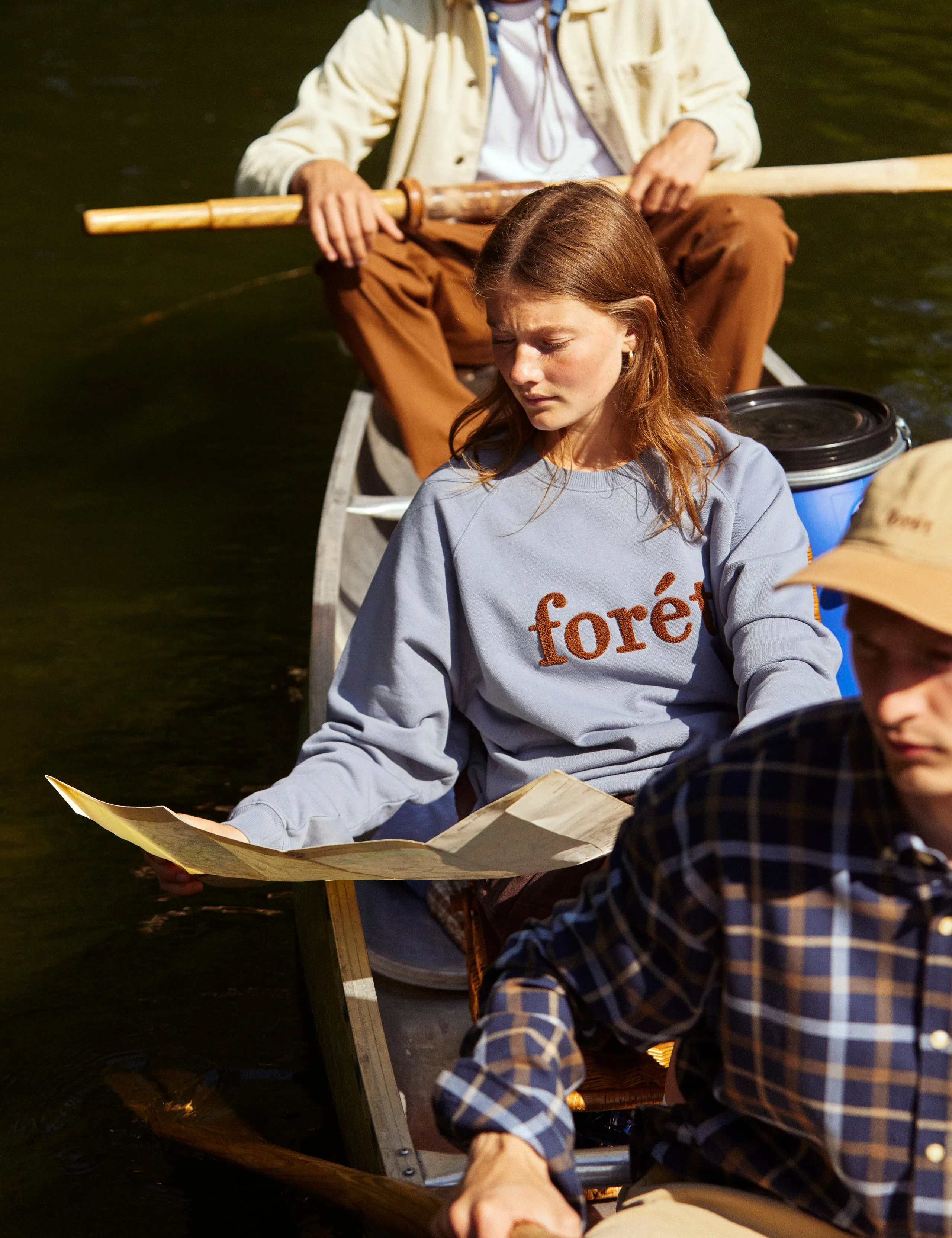 SPRUCE SWEATSHIRT - VINTAGE BLUE sold by Foret product image thumbnail 4