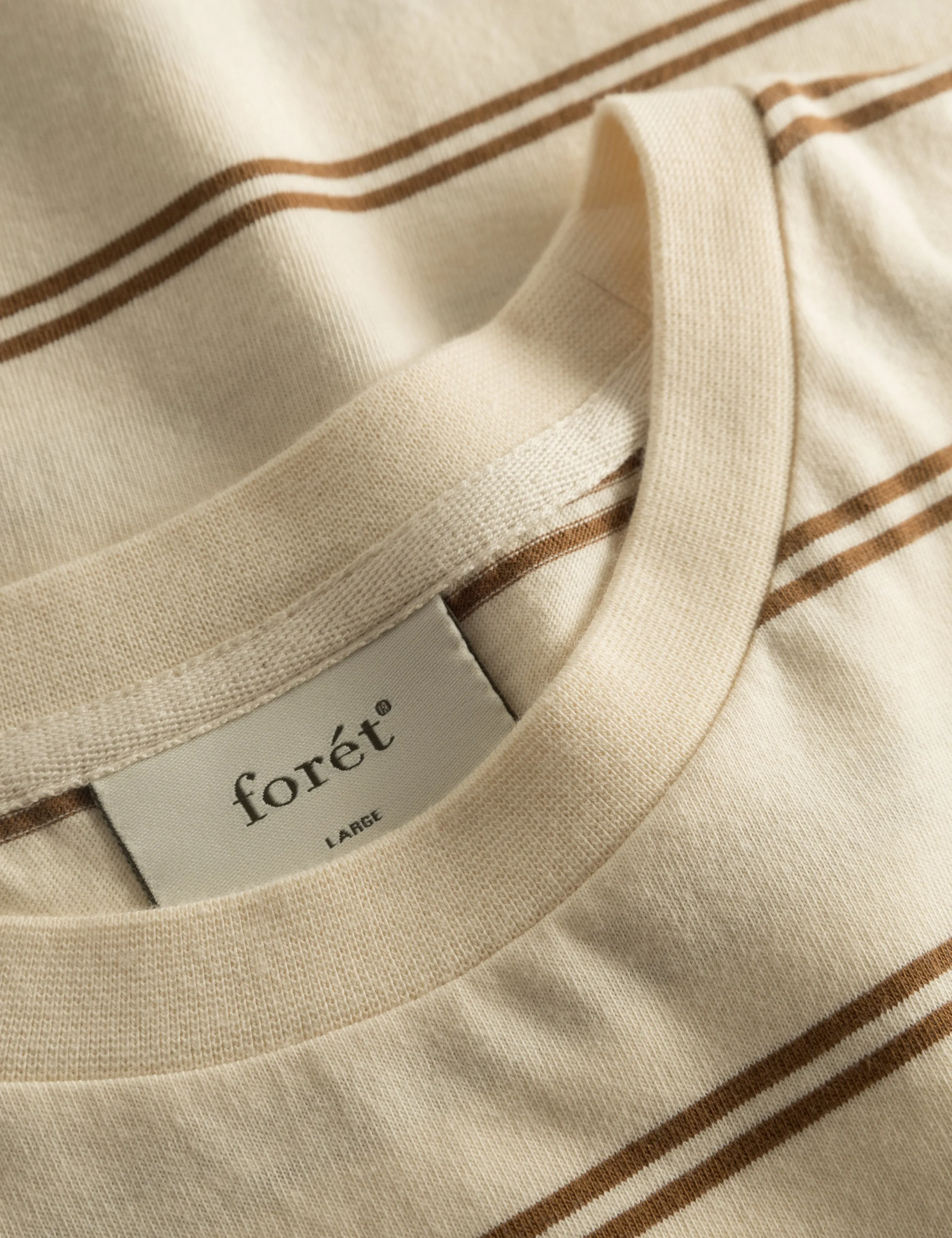 FERRY T-SHIRT - RUBBER/CLOUD sold by Foret product image thumbnail 2