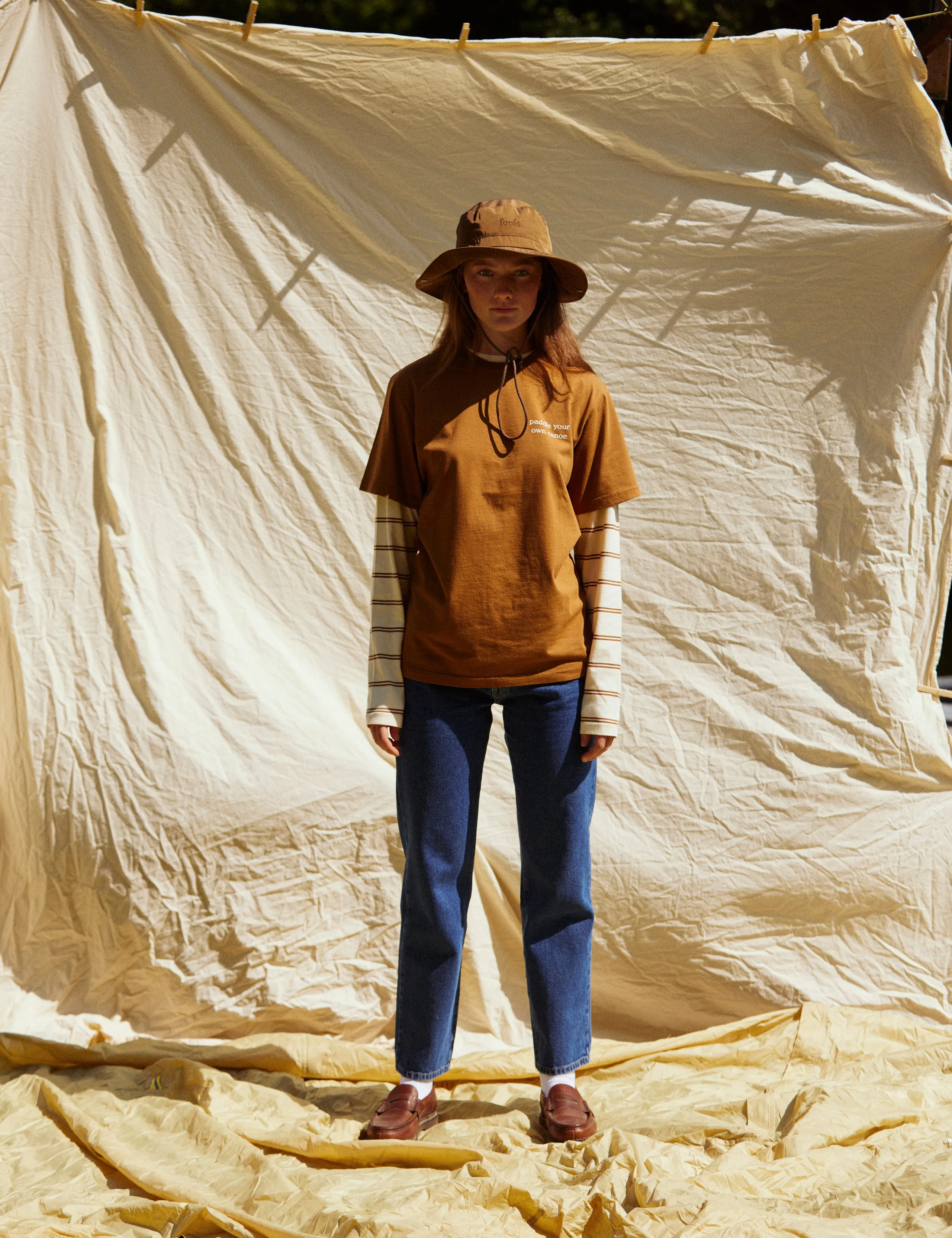 FERRY LONGSLEEVE - RUBBER/CLOUD sold by Foret product image thumbnail 3