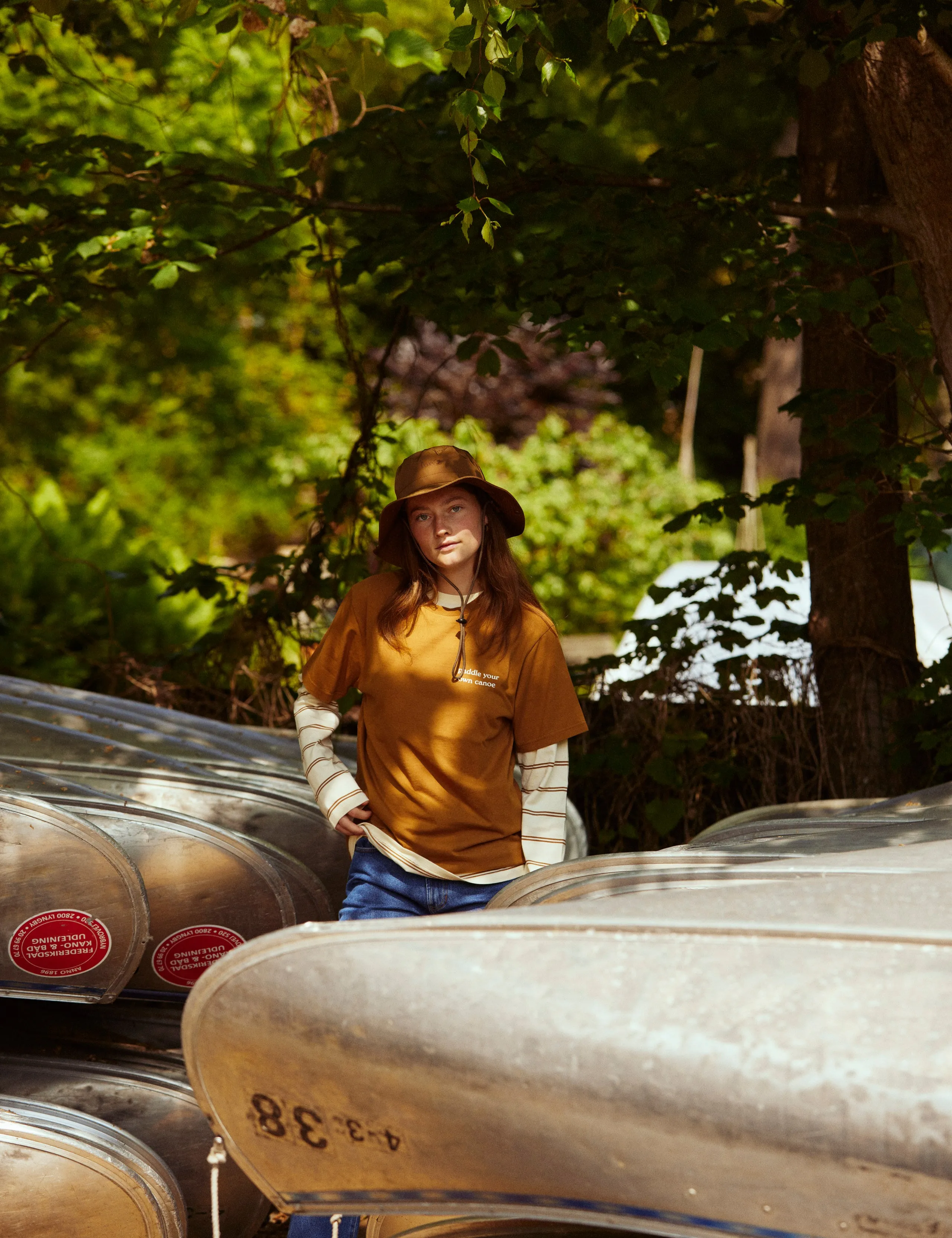 FERRY LONGSLEEVE - RUBBER/CLOUD sold by Foret product image thumbnail 5