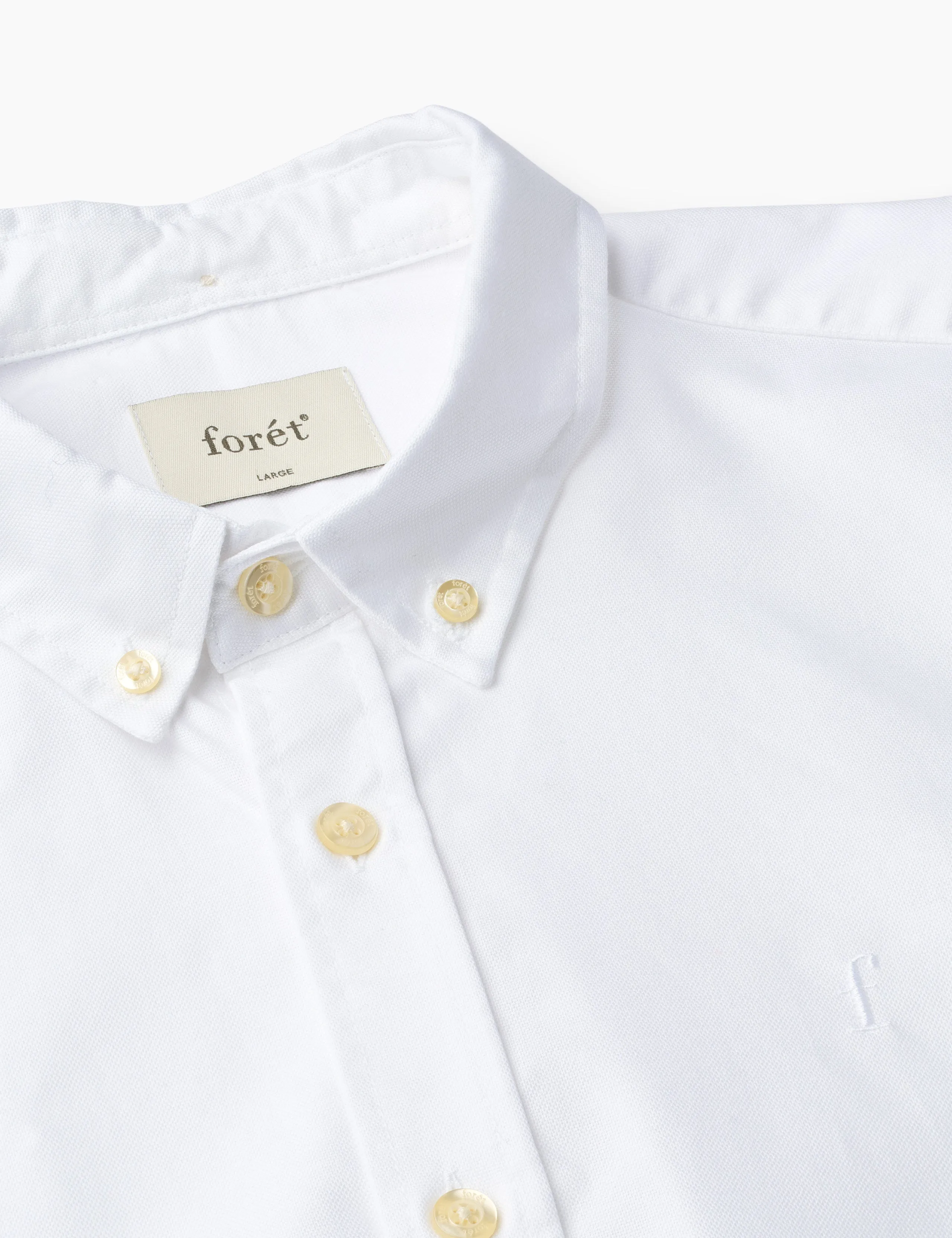 LIFE SHIRT - WHITE sold by Foret product image thumbnail 4