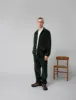 ROWAN OVERSHIRT - DARK MOSS CORDUROY sold by Foret