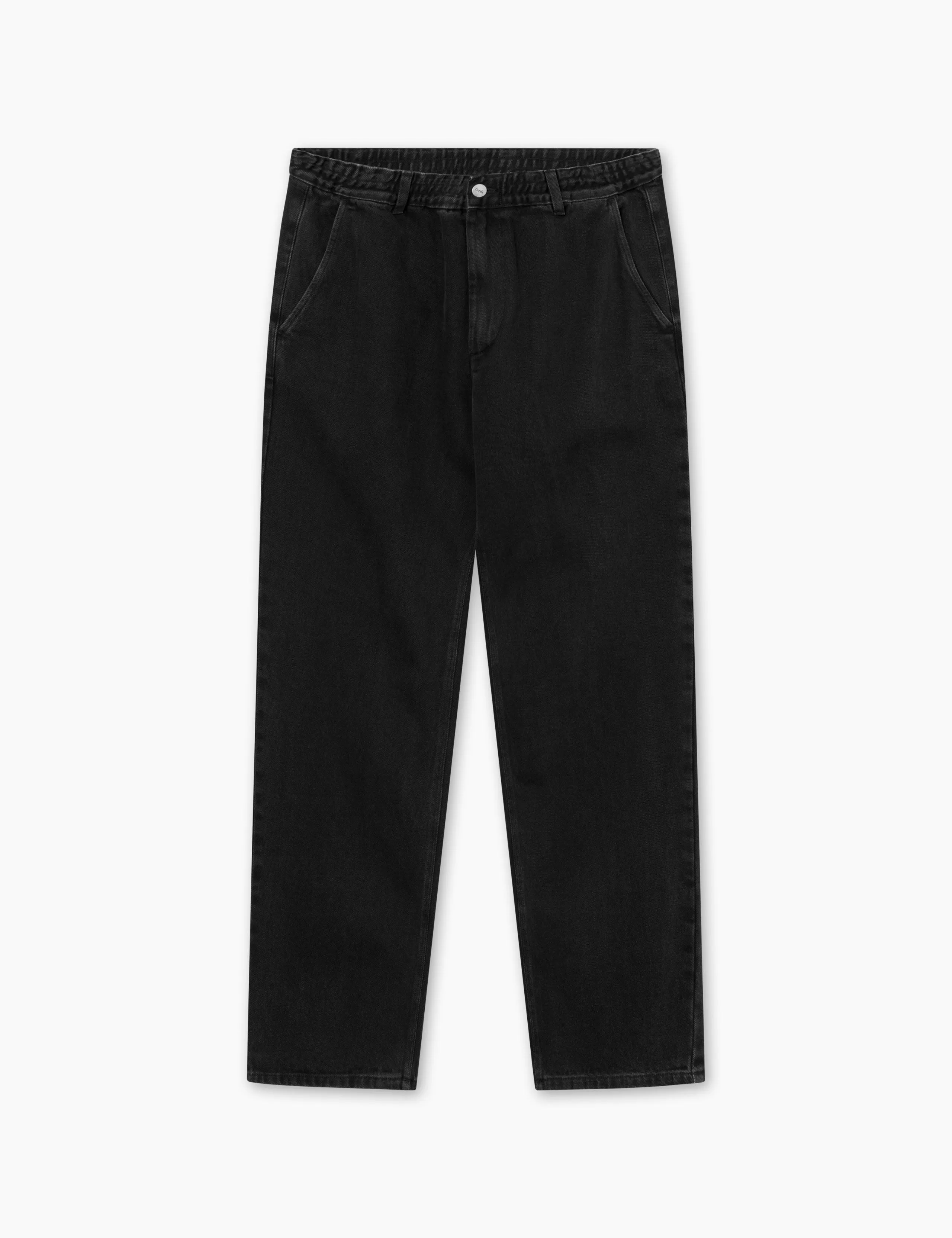 CLAY PANTS - WASHED BLACK DENIM sold by Foret