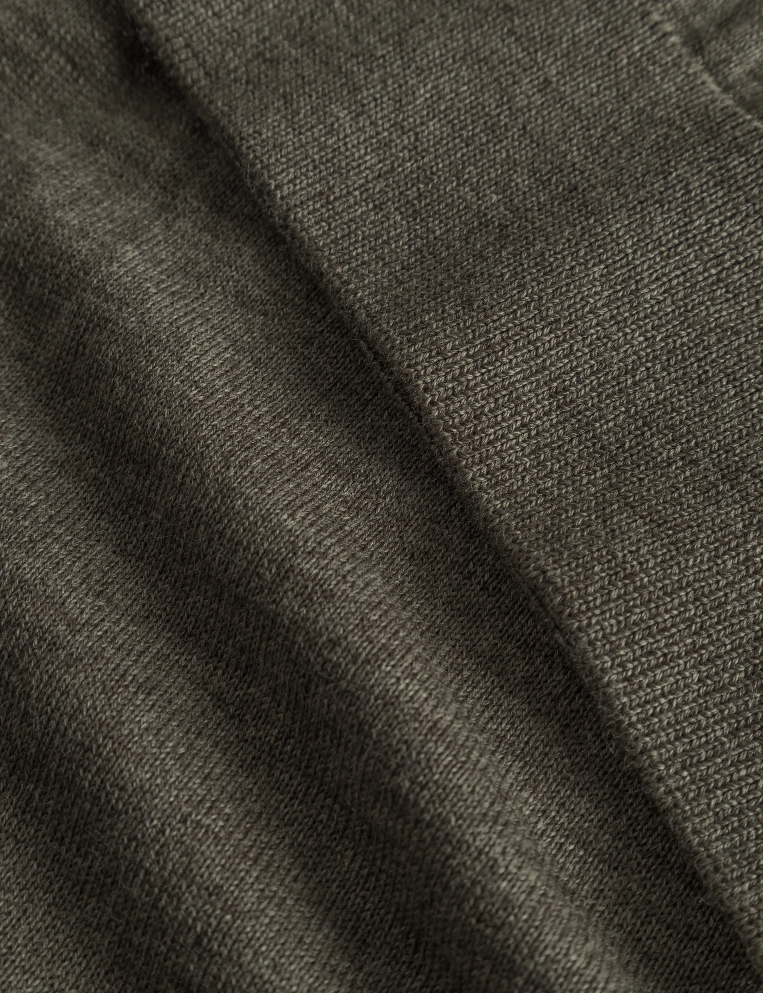 BASE MERINO POLO KNIT - DARK GREY MELANGÉ sold by Foret product image thumbnail 5