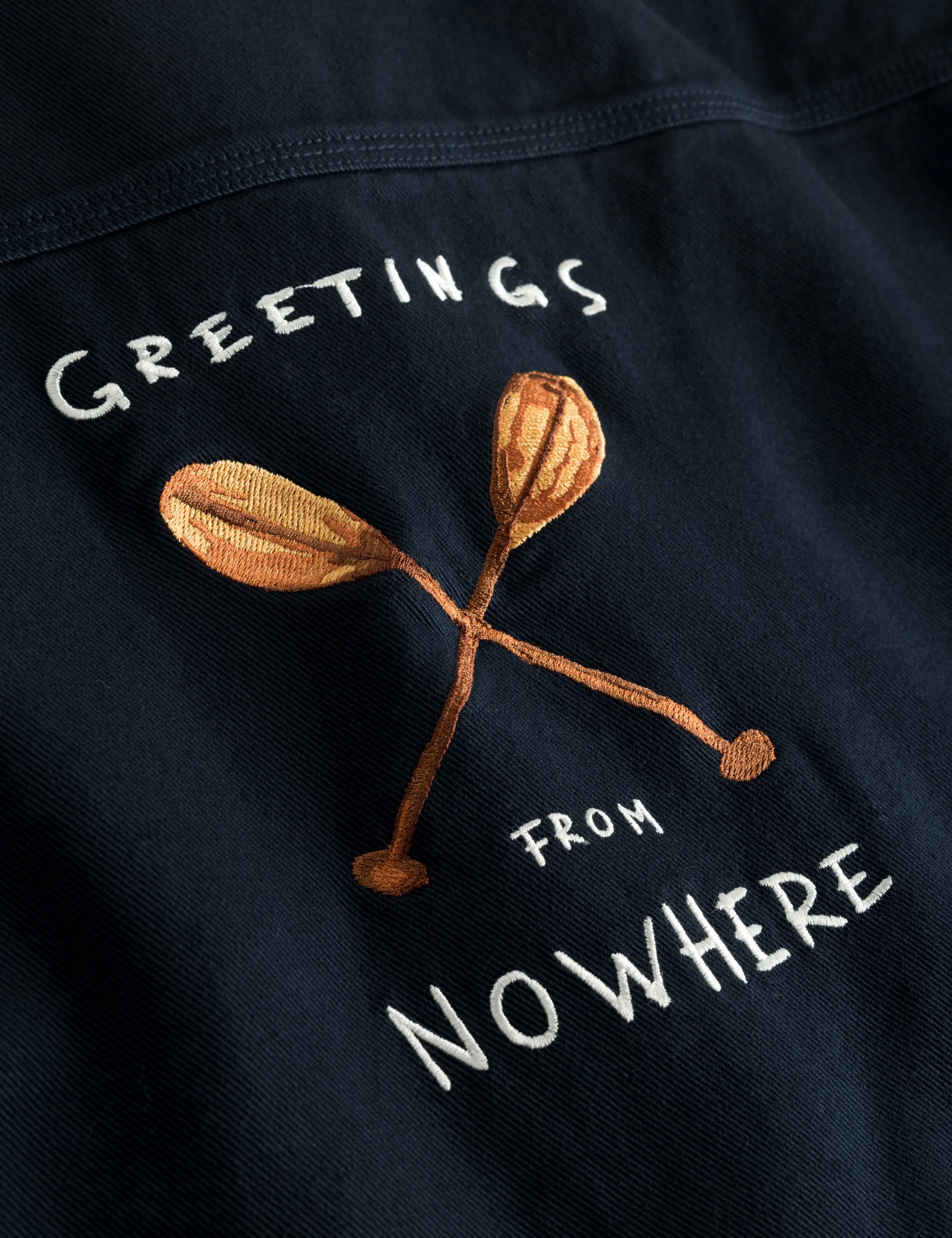 NOWHERE OVERSHIRT - NAVY sold by Foret product image thumbnail 2