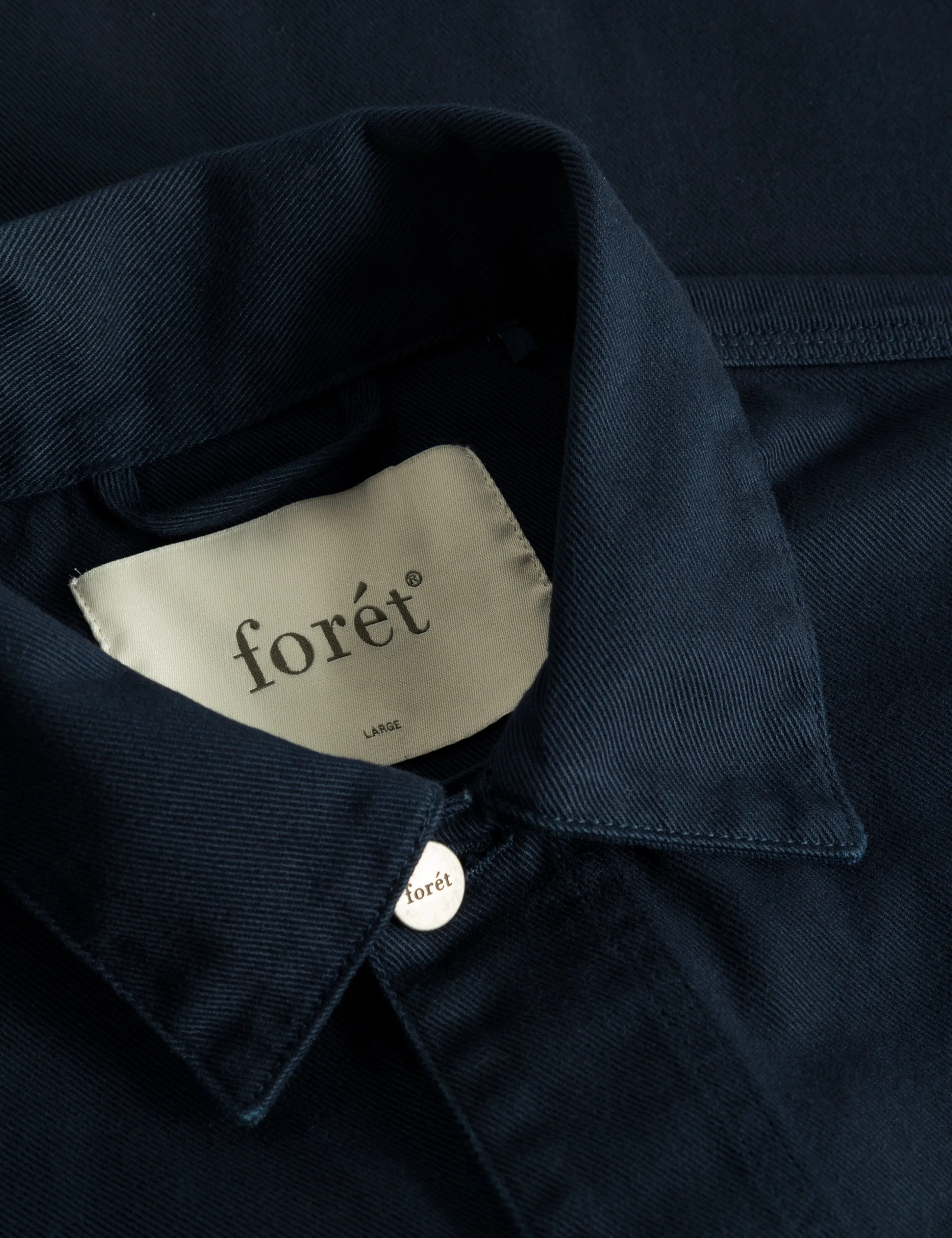 NOWHERE OVERSHIRT - NAVY sold by Foret product image thumbnail 5