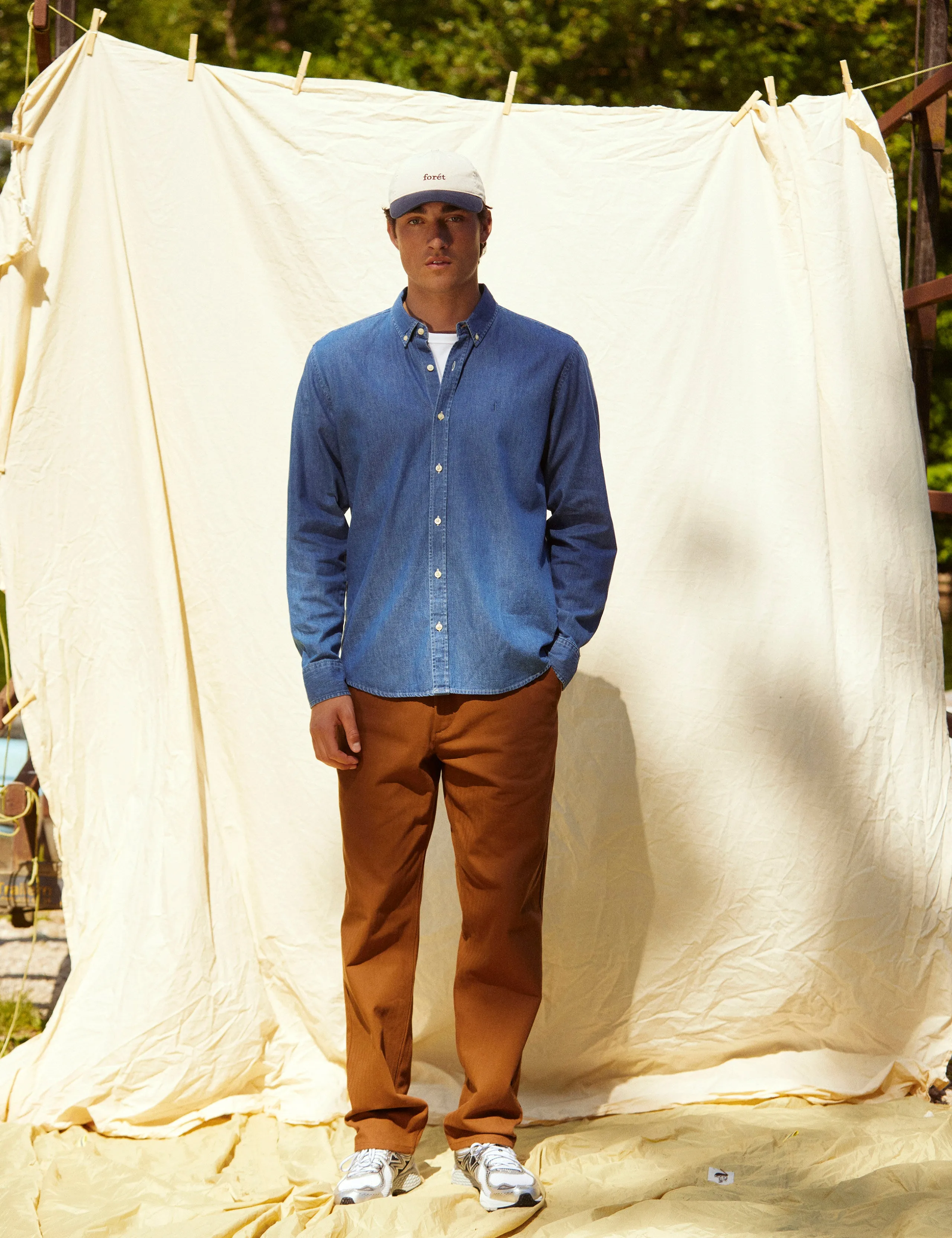 LIFE SHIRT - CHAMBRAY sold by Foret product image thumbnail 2