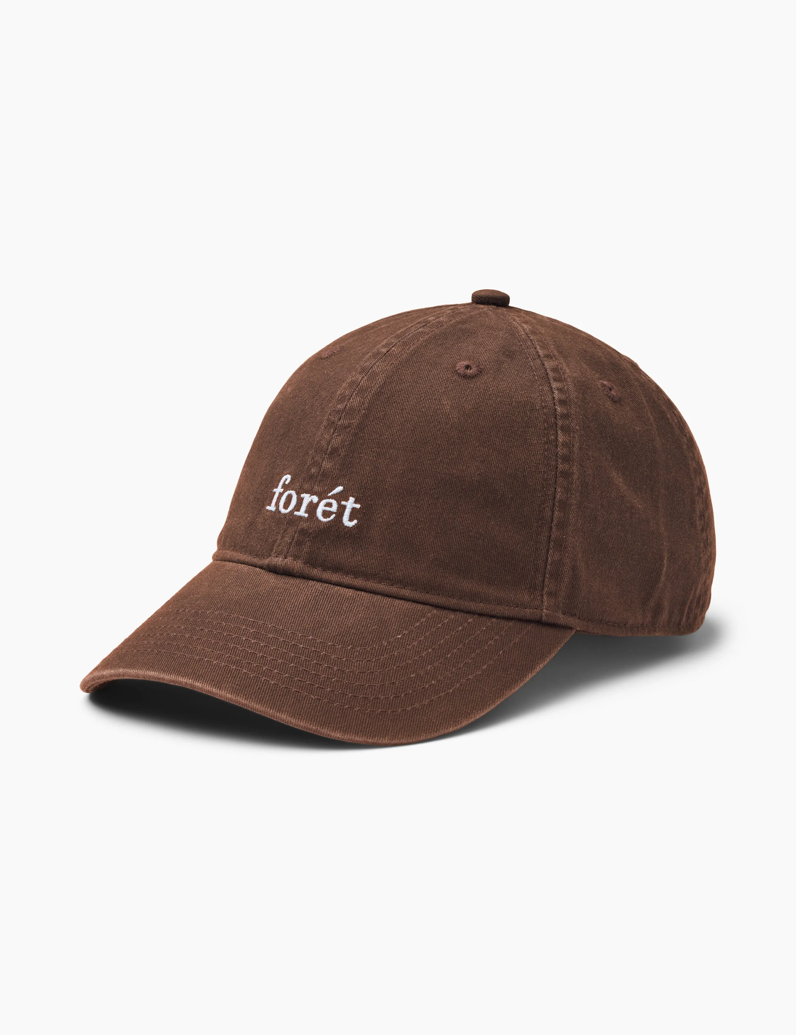 HAWK WASHED CAP - BROWN sold by Foret