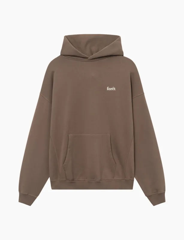 NOON HOODIE - STONE sold by Foret