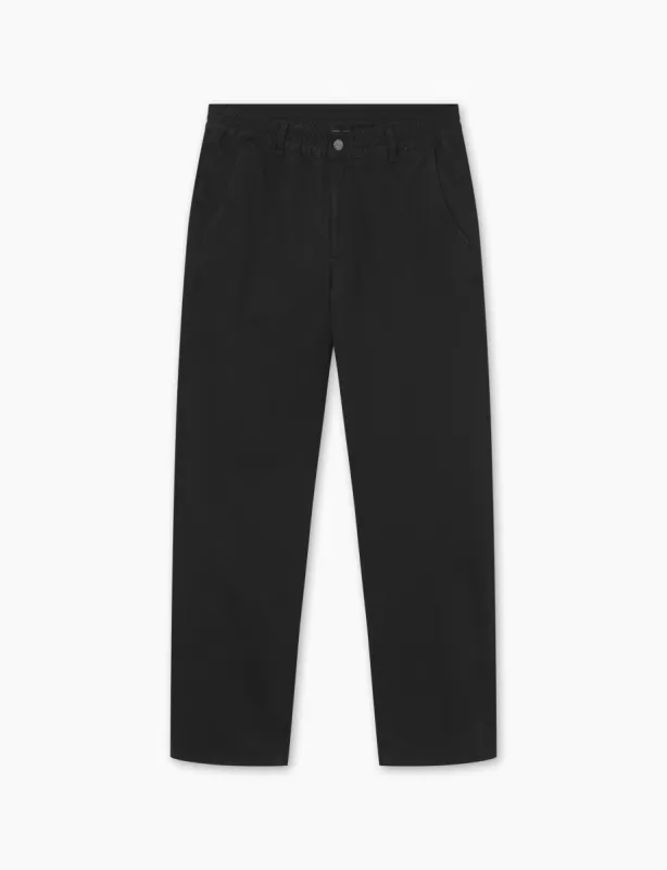 CLAY PANTS - BLACK sold by Foret