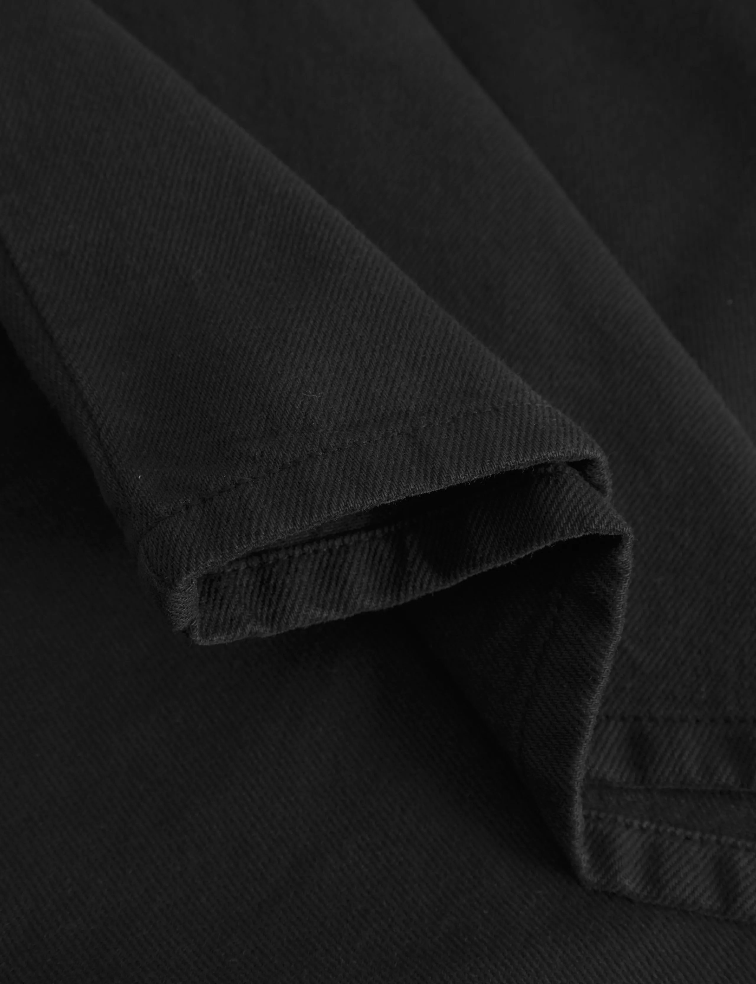 CLAY TWILL SHORTS - BLACK sold by Foret product image thumbnail 4