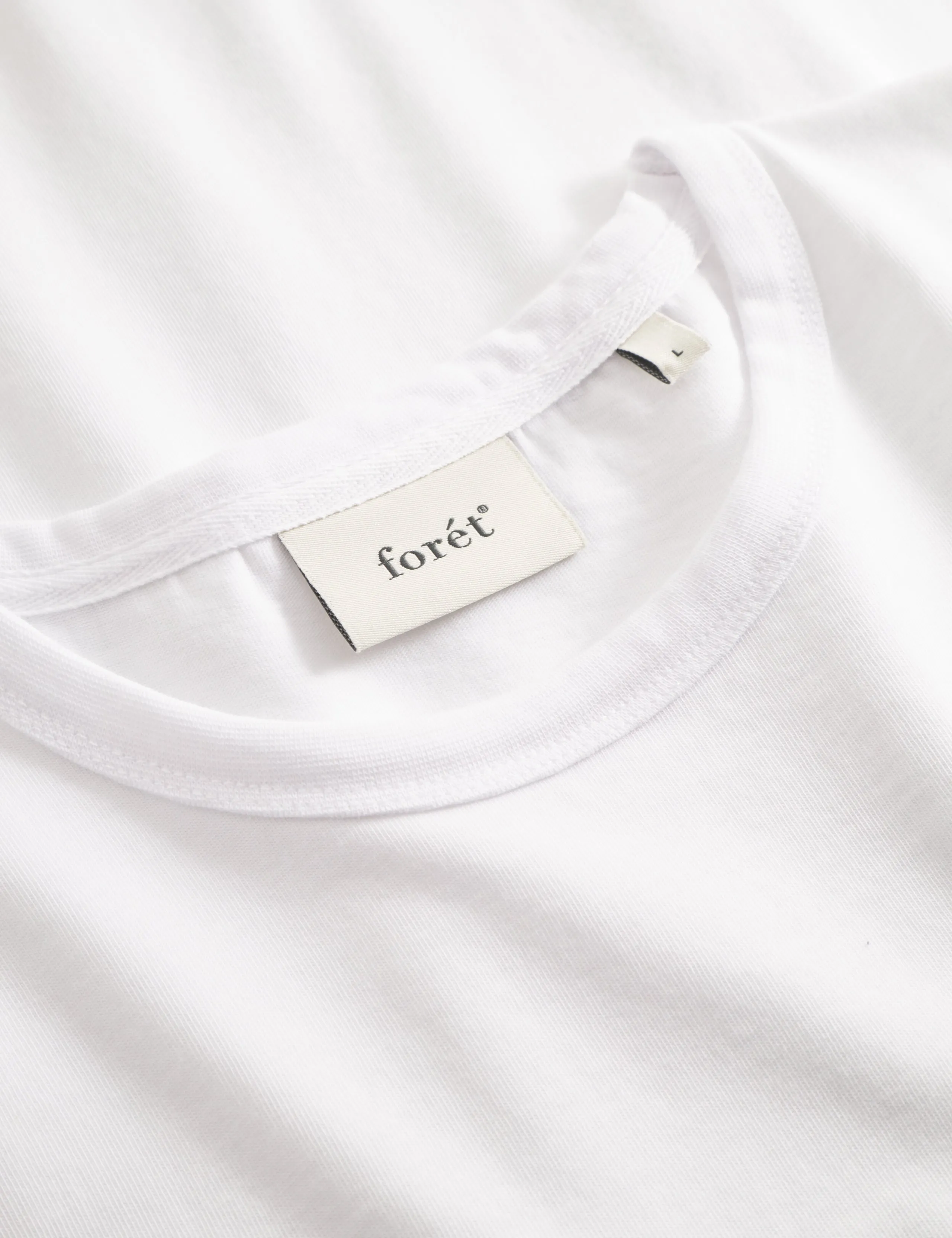 OAK T-SHIRT - WHITE/BLACK sold by Foret product image thumbnail 3
