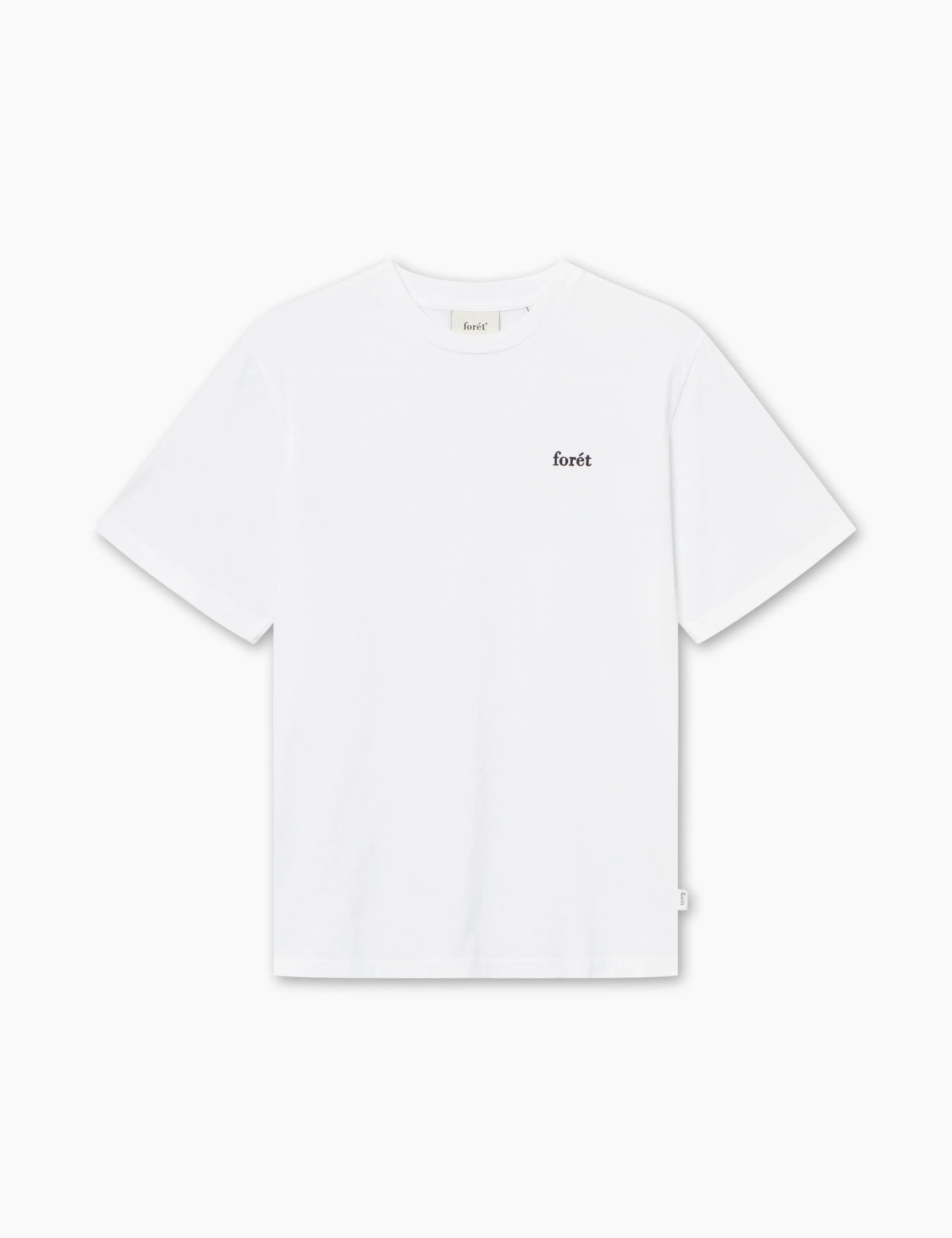 OAK T-SHIRT - WHITE/BLACK sold by Foret