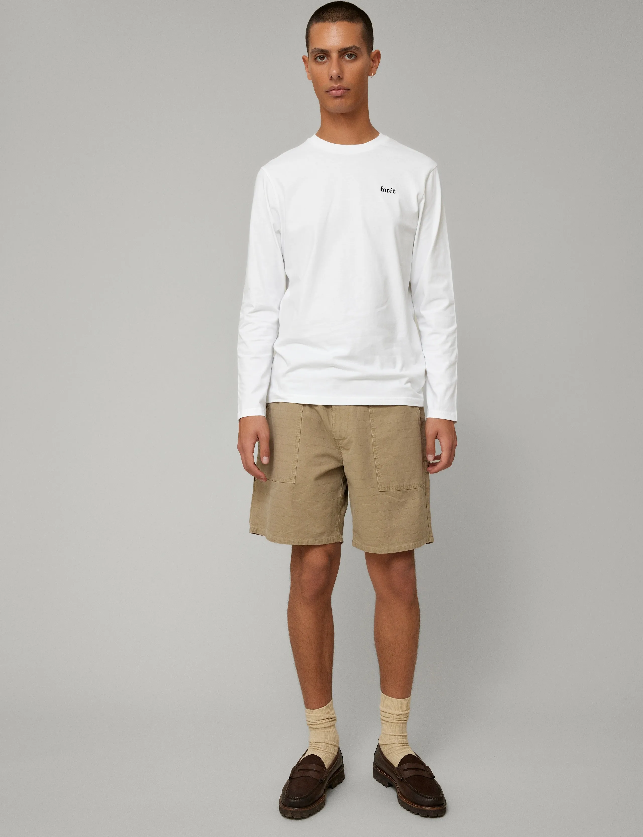 SIENNA WORKWEAR SHORTS - KHAKI sold by Foret product image thumbnail 3