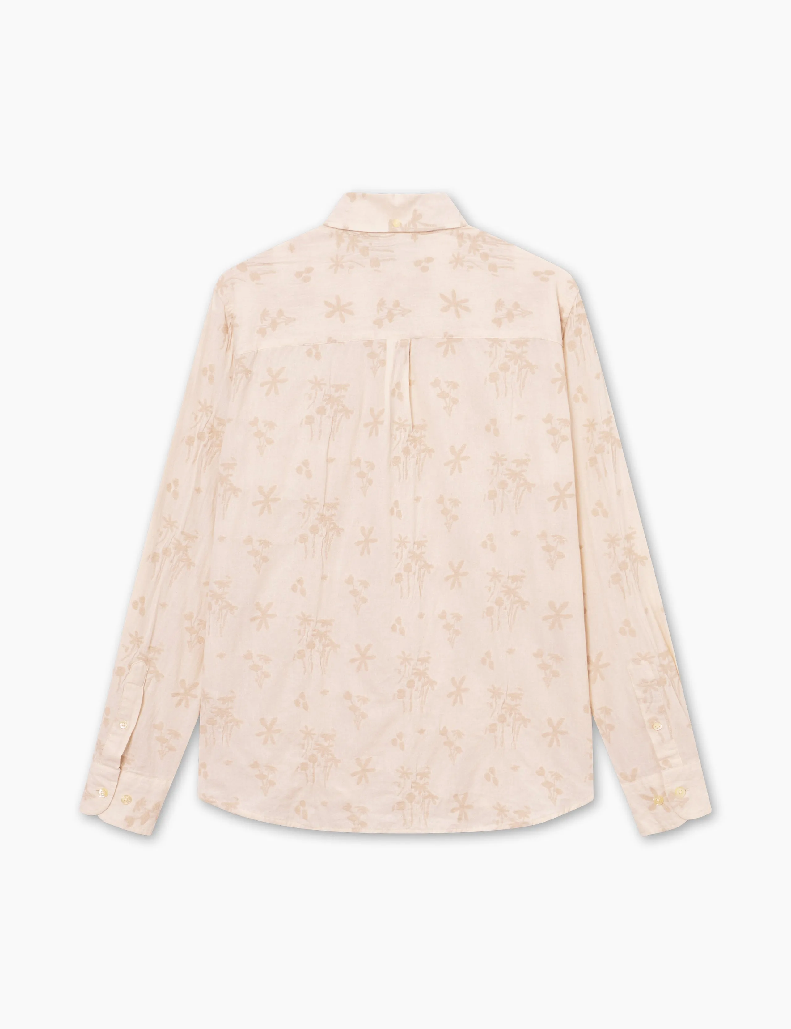 HORNET FLOWER JACQUARD SHIRT - CLOUD sold by Foret product image thumbnail 2
