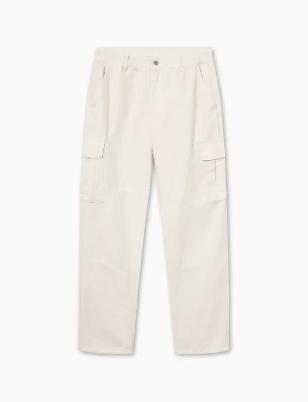 CLAY CARGO PANTS - CLOUD sold by Foret