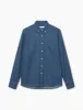 HORNET CHAMBRAY SHIRT - DARK CHAMBRAY sold by Foret